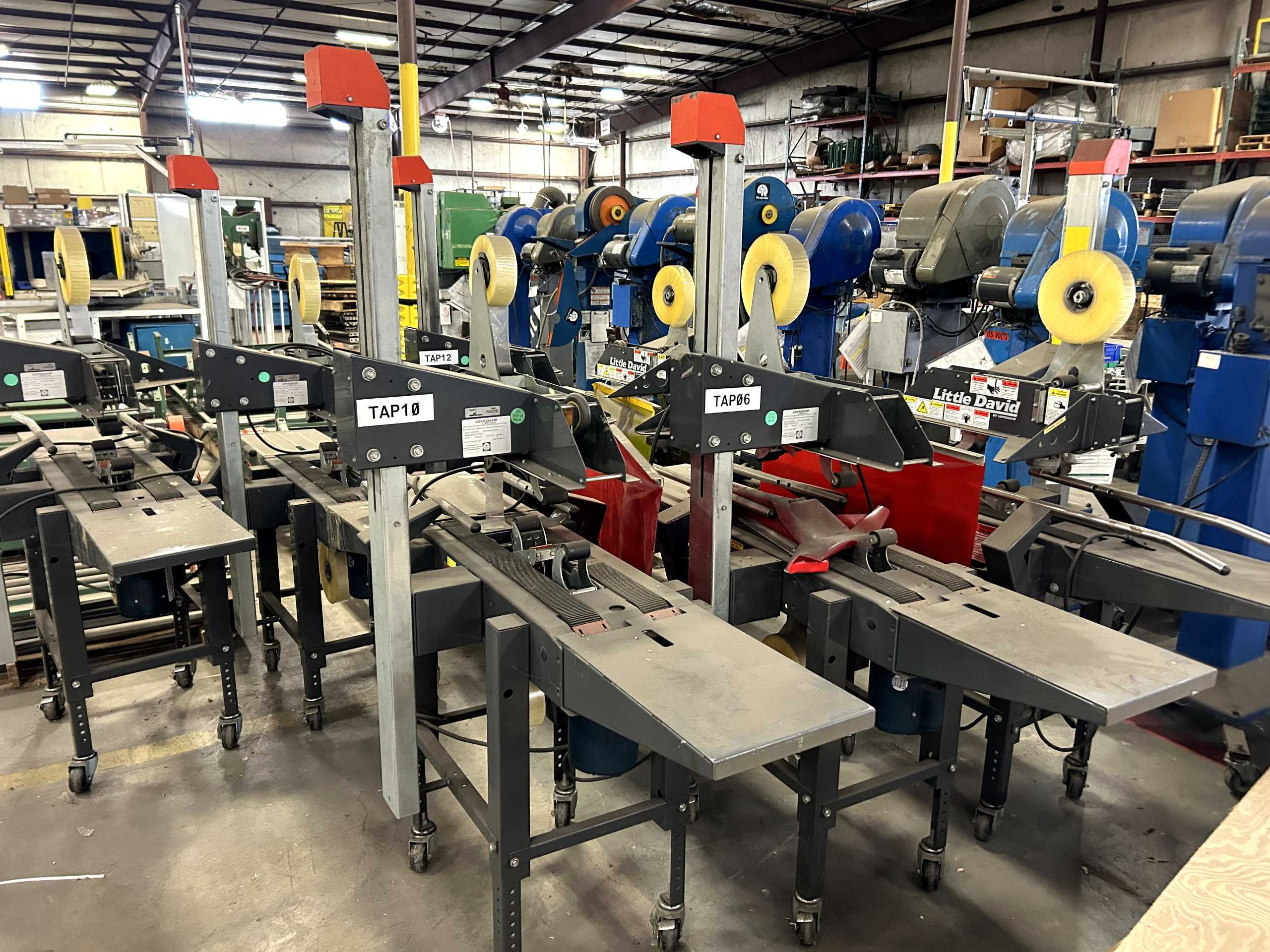 QTY 7: LOVESHAW CARTON SEALER MACHINE - PACKAGING