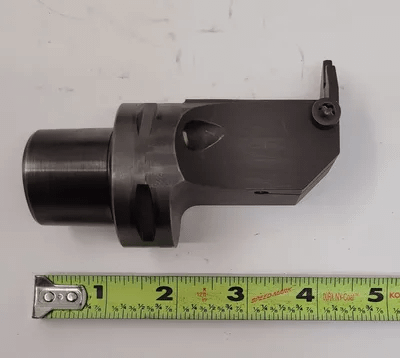 SANDVIK COROMANT INDEXABLE CUT OFF TOOL HOLDER, RIGHT HAND, 4-1/4IN OAL, 2IN WIDTH, CAPTO - MACHINE TOOLING