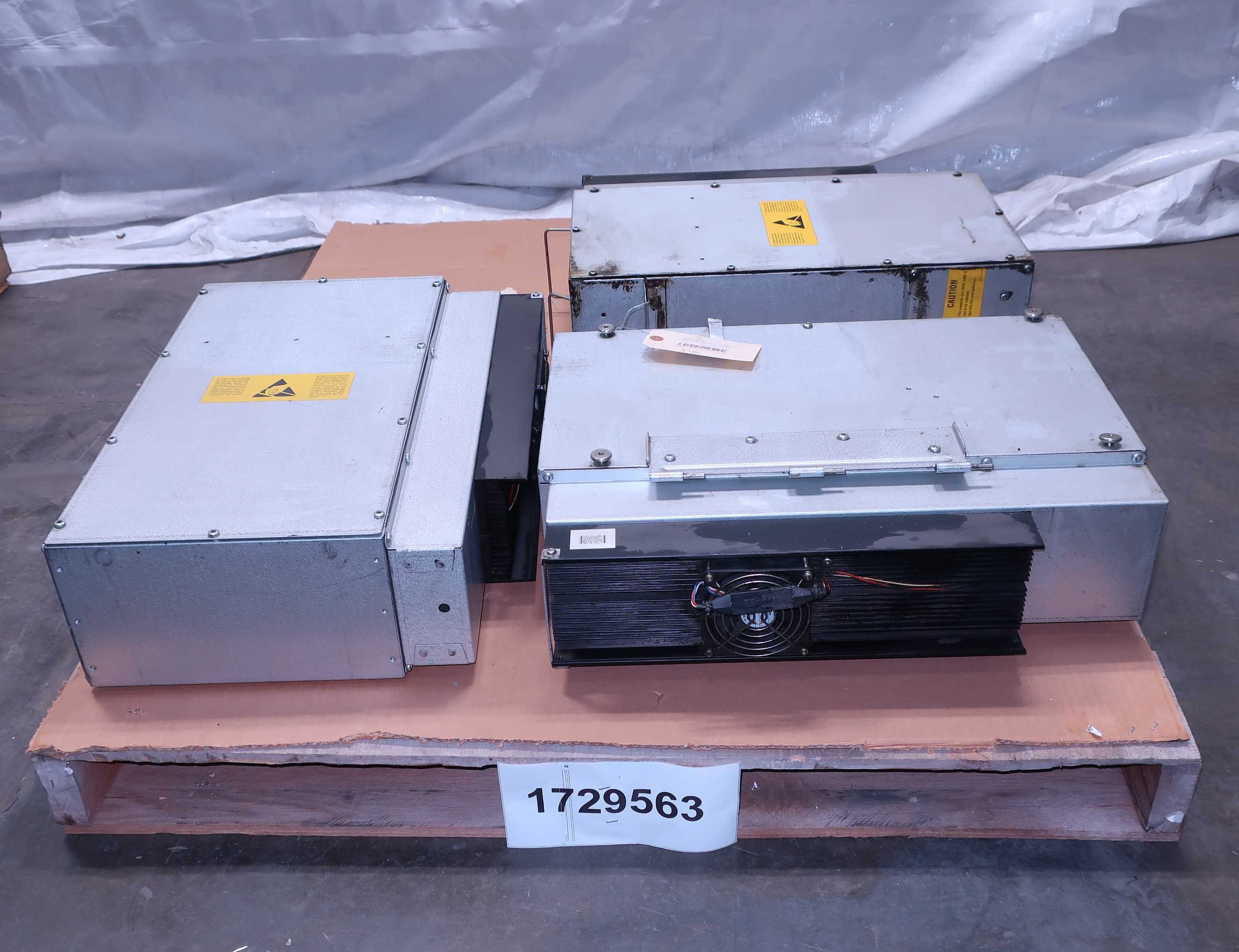 SKU 1729563 - LOT OF 3 ABB 3HAC6096-1/01 CONTROL COMPUTER ROBOT CONTROLLER - ROBOT PARTS