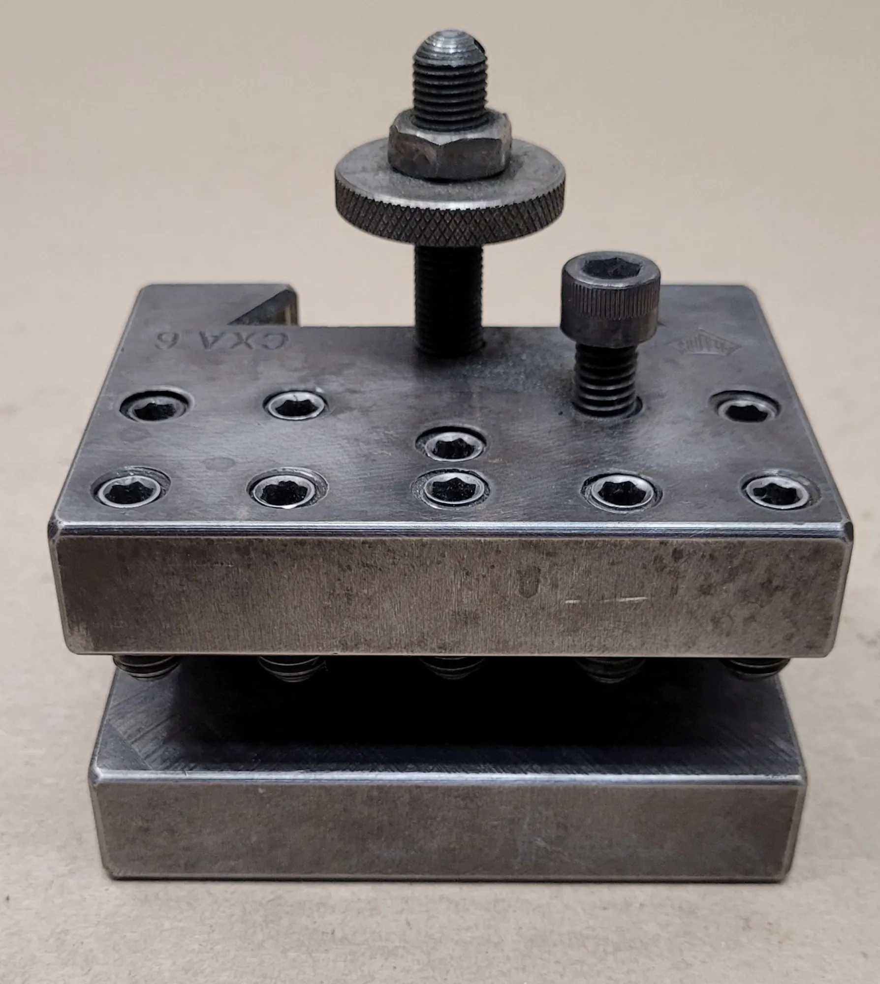ALORIS CXA 6 MULTIPLE TOOL HOLDER, 13-18" SWING, 2-1/4" WEDGE, 3/8-5/8" BIT RANGE - MACHINE TOOLING
