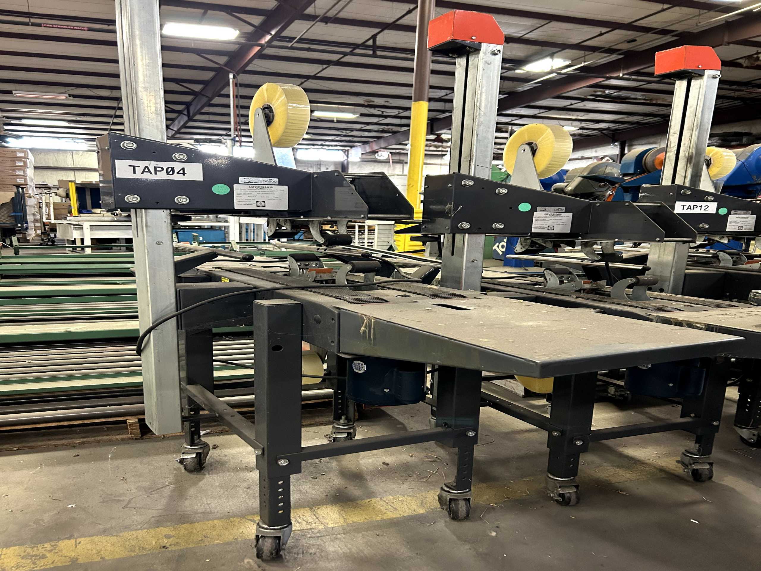 QTY 7: LOVESHAW CARTON SEALER MACHINE - PACKAGING