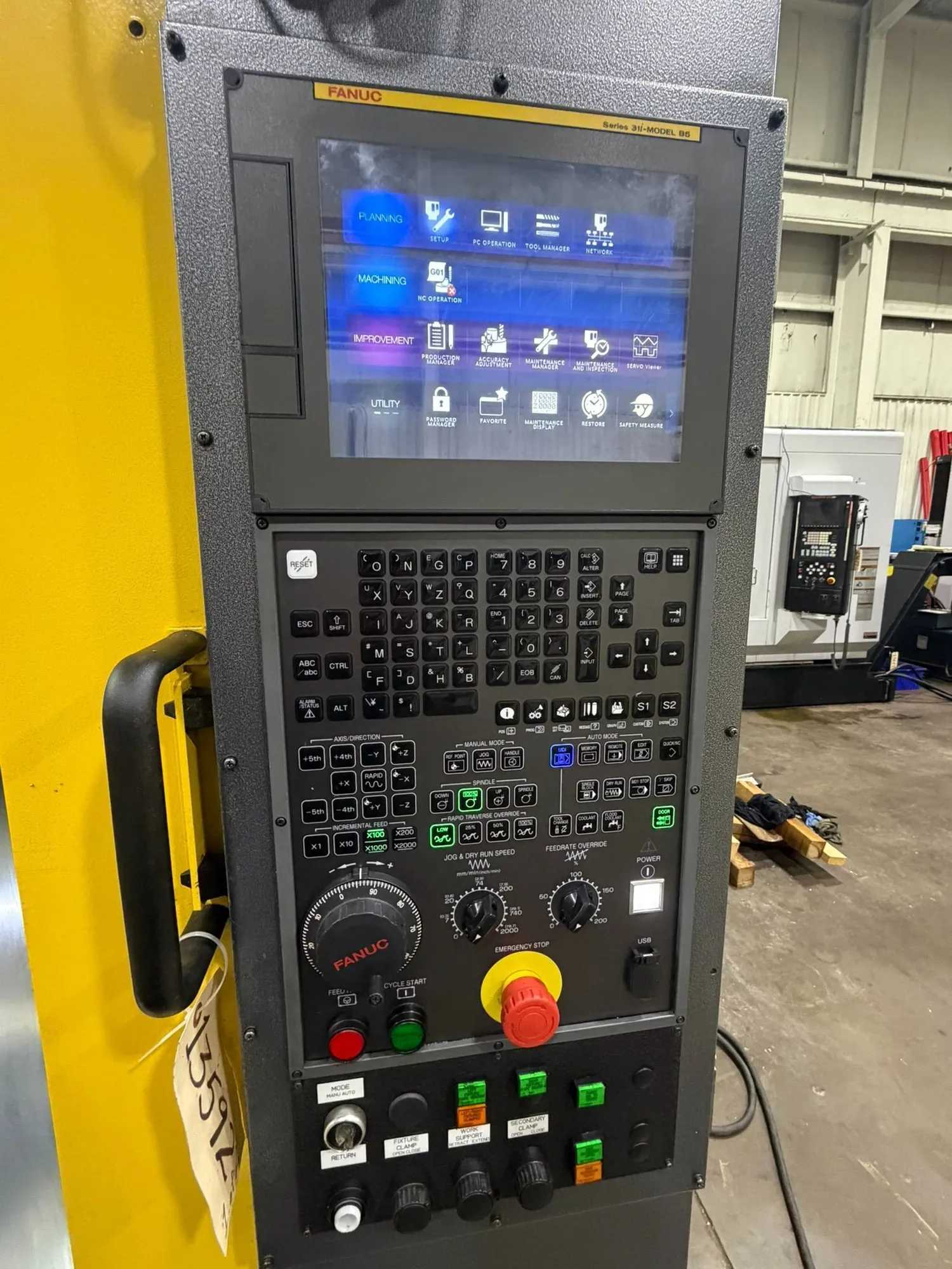 2020 FANUC ROBODRILL ALPHA D21LIB5 ADV VERTICAL MACHINING CENTER, 10,000 RPM, BT30, 21 ATC, 15 HP - VERTICAL MACHINING CENTERS