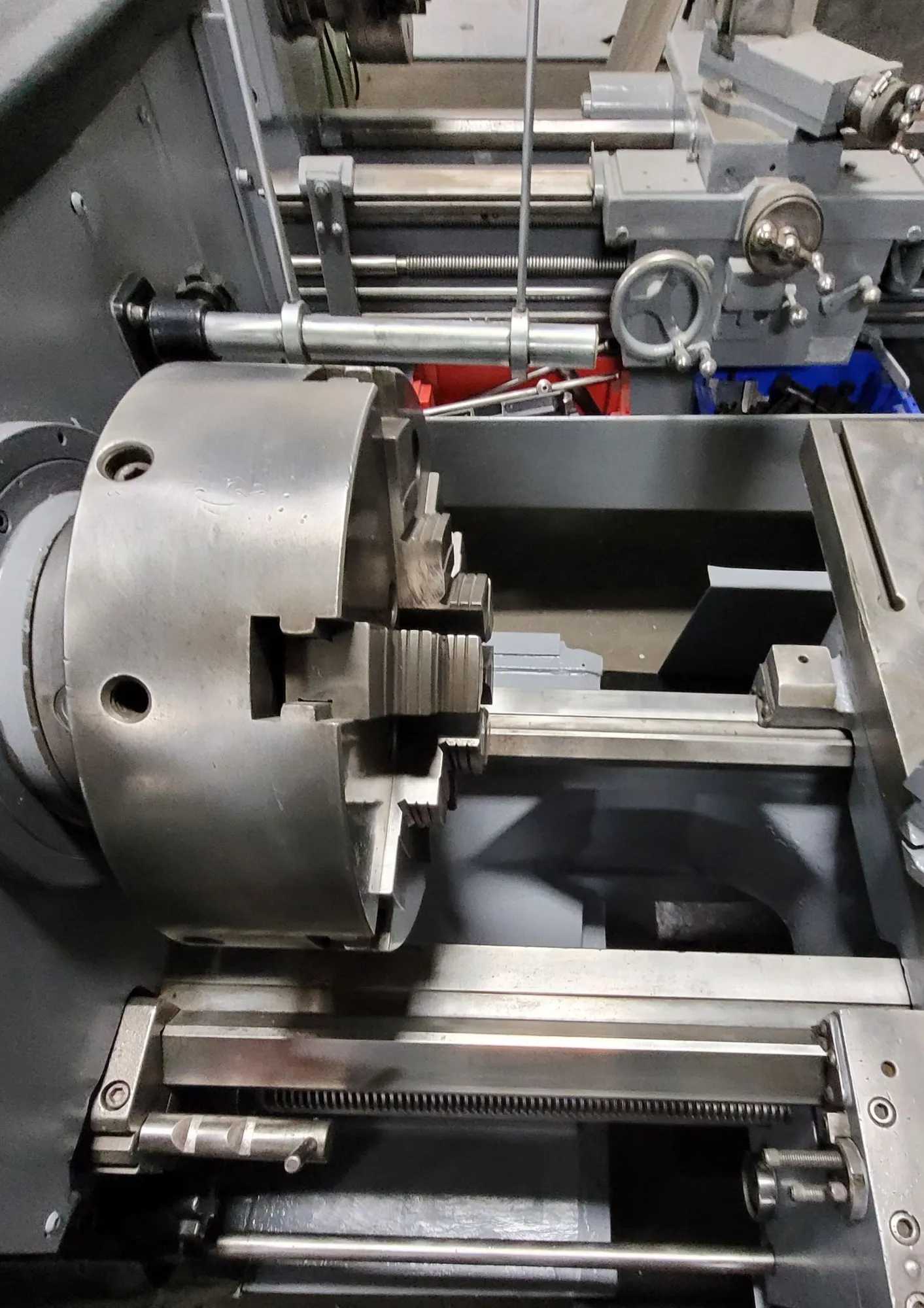 BRIDGEPORT ROMI 16-8 ENGINE LATHE, SWING 16 1/2'', 80'' BETWEEN CENTERS - CNC LATHES