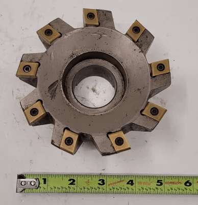 INGERSOLL CUTTING TOOLS CHA50158R01 5" FACE MILL W/ 9 INSERTS - MACHINE TOOLING