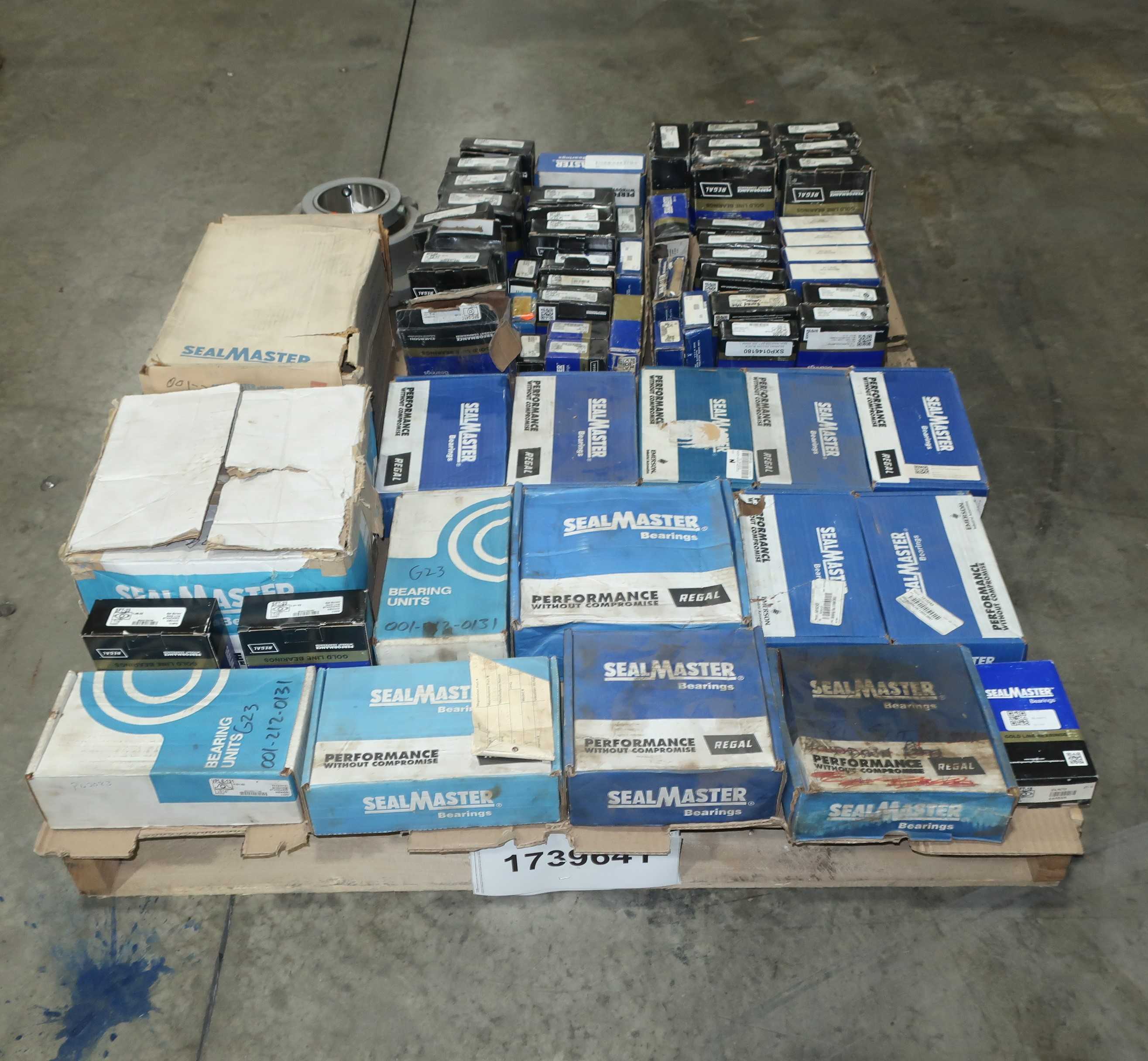 SKU 1739641 - PALLET OF ASSORTED SEAL MASTER