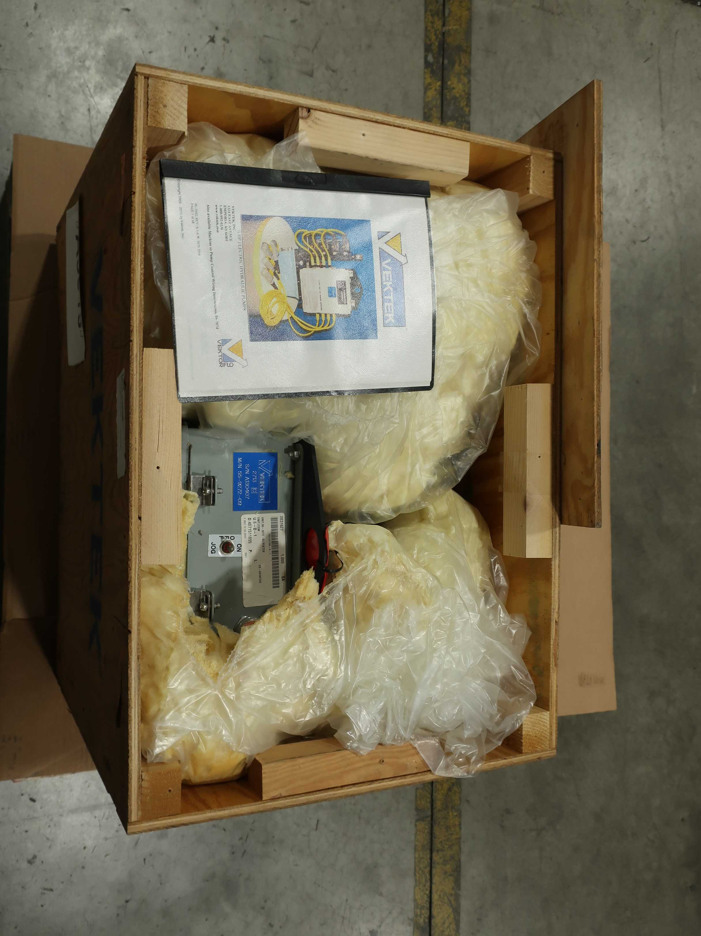 VEKTEK 55-9272-09 3/4 HP ELECTRIC HYDRAULIC PUMP - HYDRAULIC PUMP