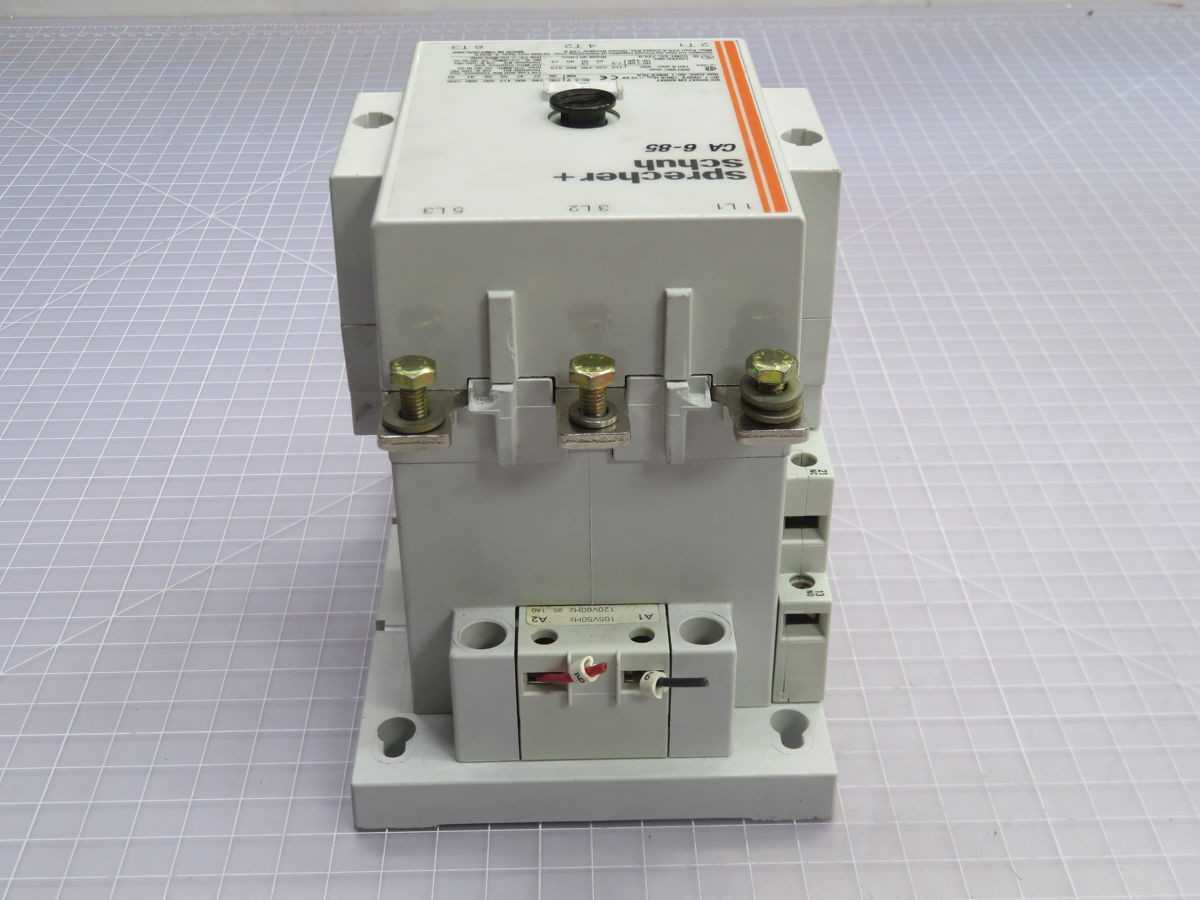 SPRECHER+ SCHUH CA 6-85 CONTACTOR T263522 - AC CONTACTOR