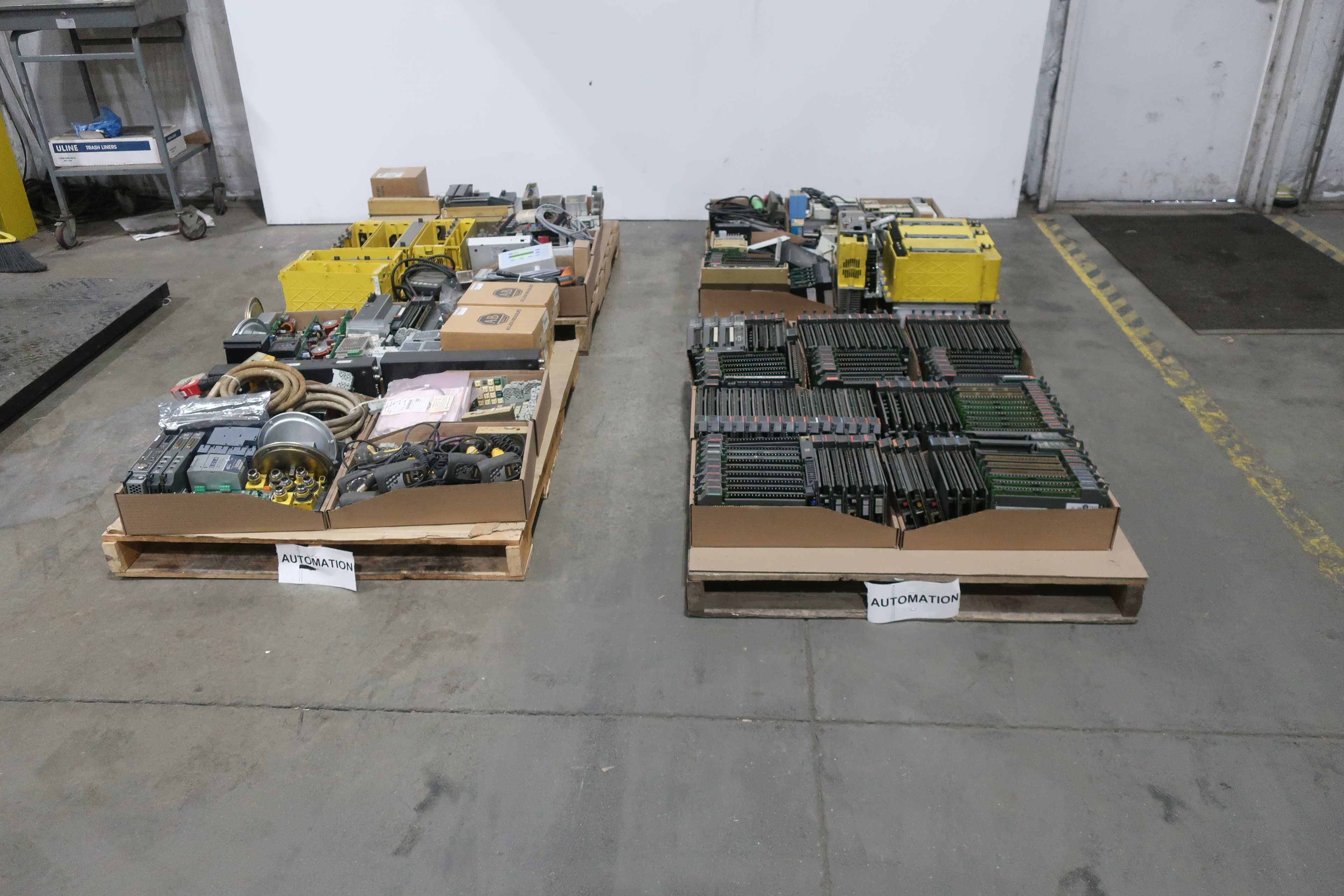 SKU 1742265 - 4 PALLETS OF ASSORTED AUTOMATION