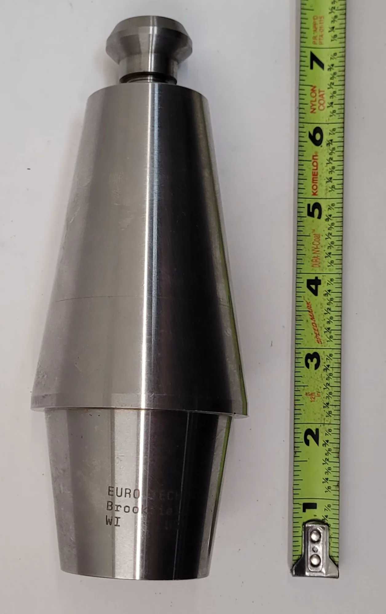 EURO TECH MYTECH GMBH WHO408 HYDRA CLAMP TOOLING ACCESSORY, CAT 50, 1-1/4" TO 1-1/2", 7" L - MACHINING TOOLING & PARTS