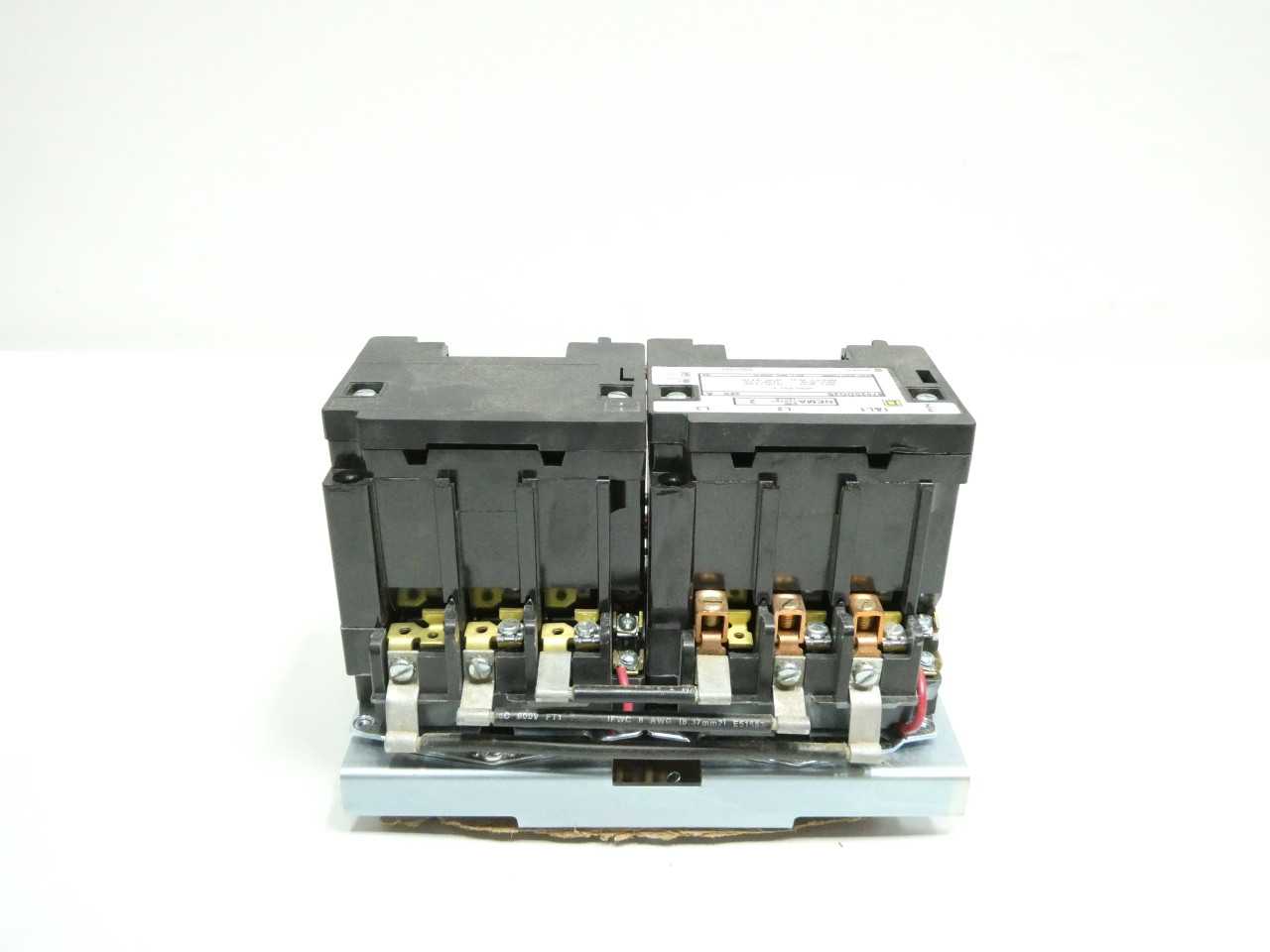 SQUARE D 8702SDO2S 120V-AC 25HP SIZE 2 REVERSING CONTACTOR - REVERSING CONTACTOR