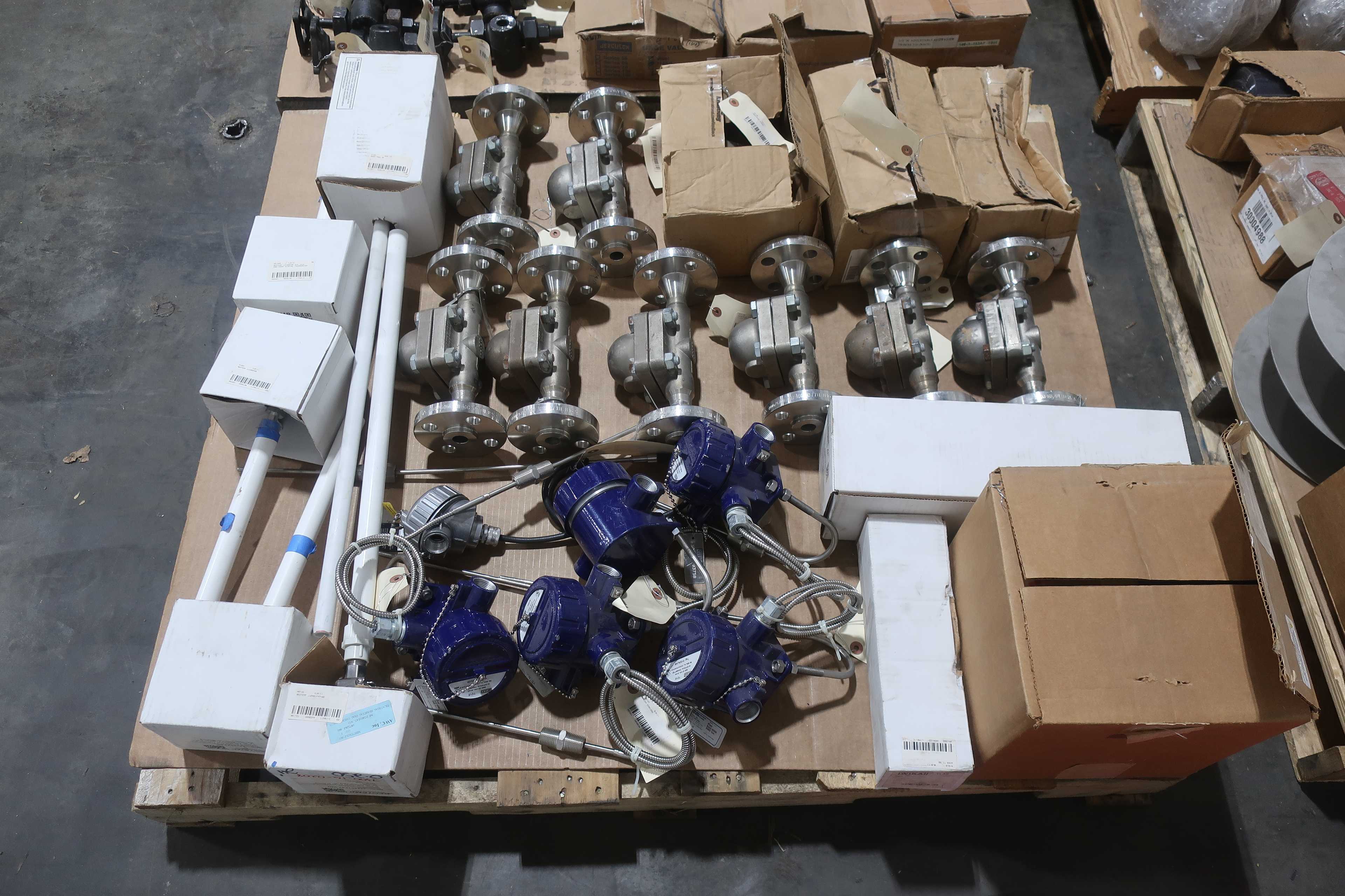 4 PALLETS OF MIXED MRO - INDUSTRIAL PARTS