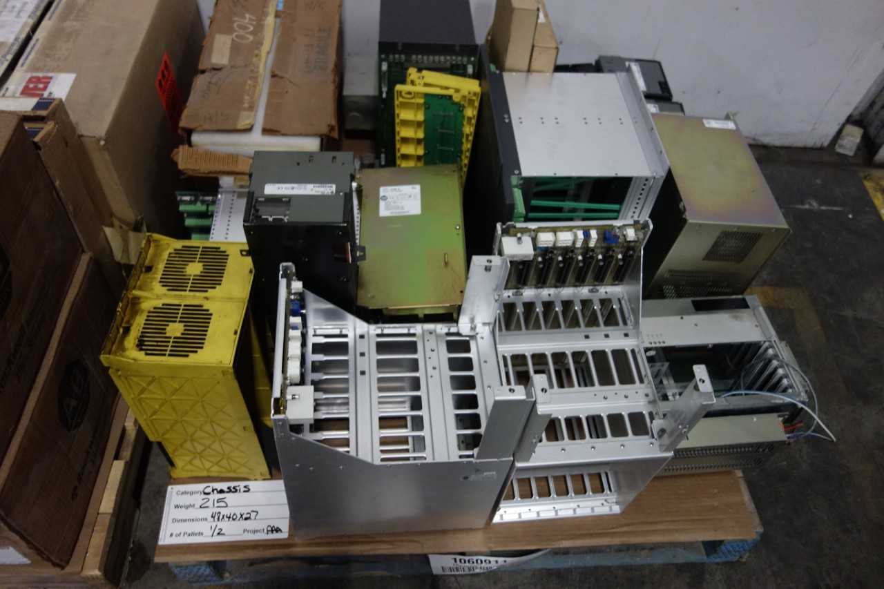 2 PALLETS OF CONTROLLER AND ETHERNET MODULES - COMMUNICATION MODULES