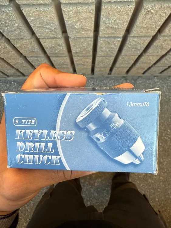 YL KEYLESS DRILL CHUCK H-TYPE 13MM JT6, 1.5-13MM, JT6 MOUNT, ≤0.05MM TIR, 0.7KG, 4500-5000 RPM - MACHINE TOOLING