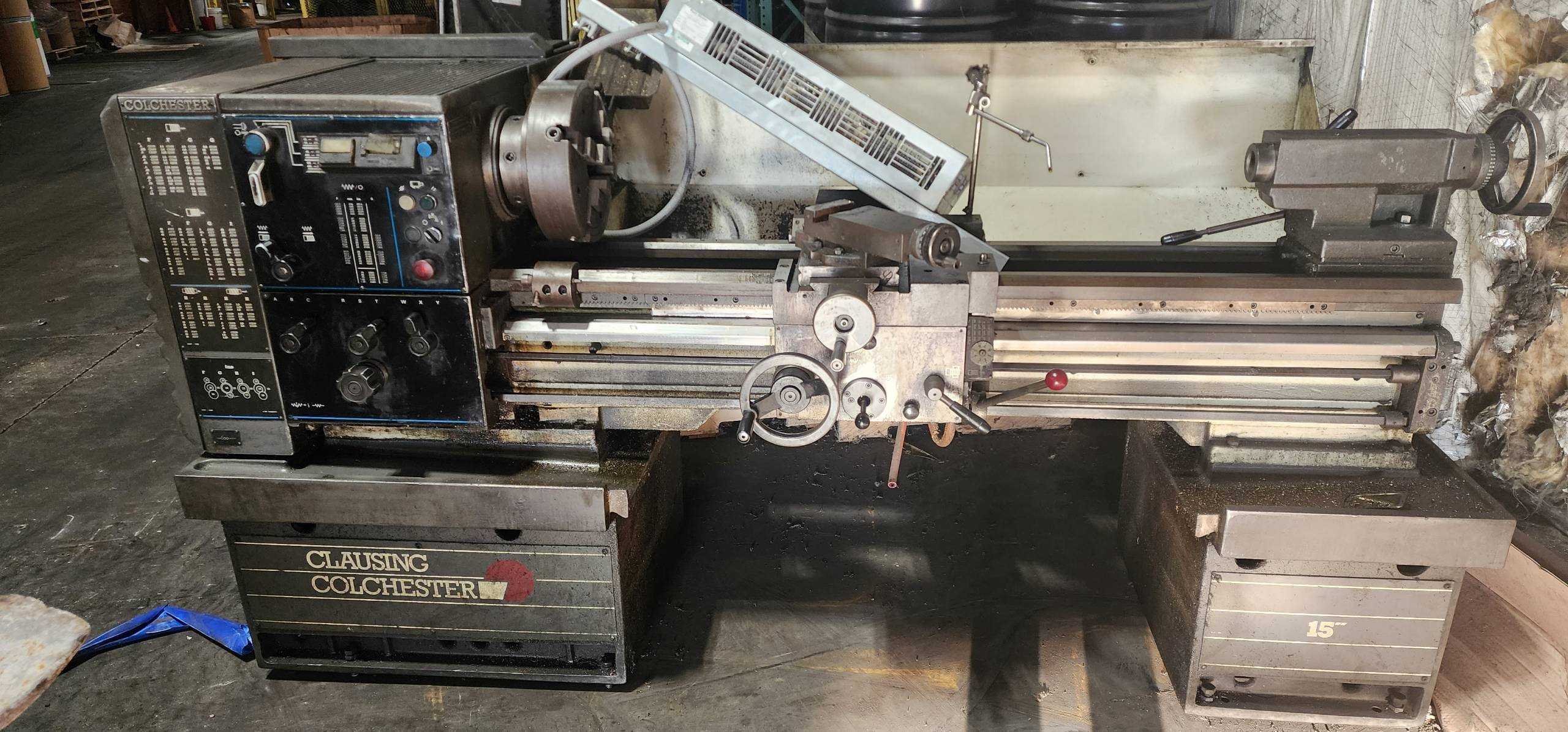 CLAUSING-COLCHESTER 8031VS MANUAL LATHE - MANUAL LATHE