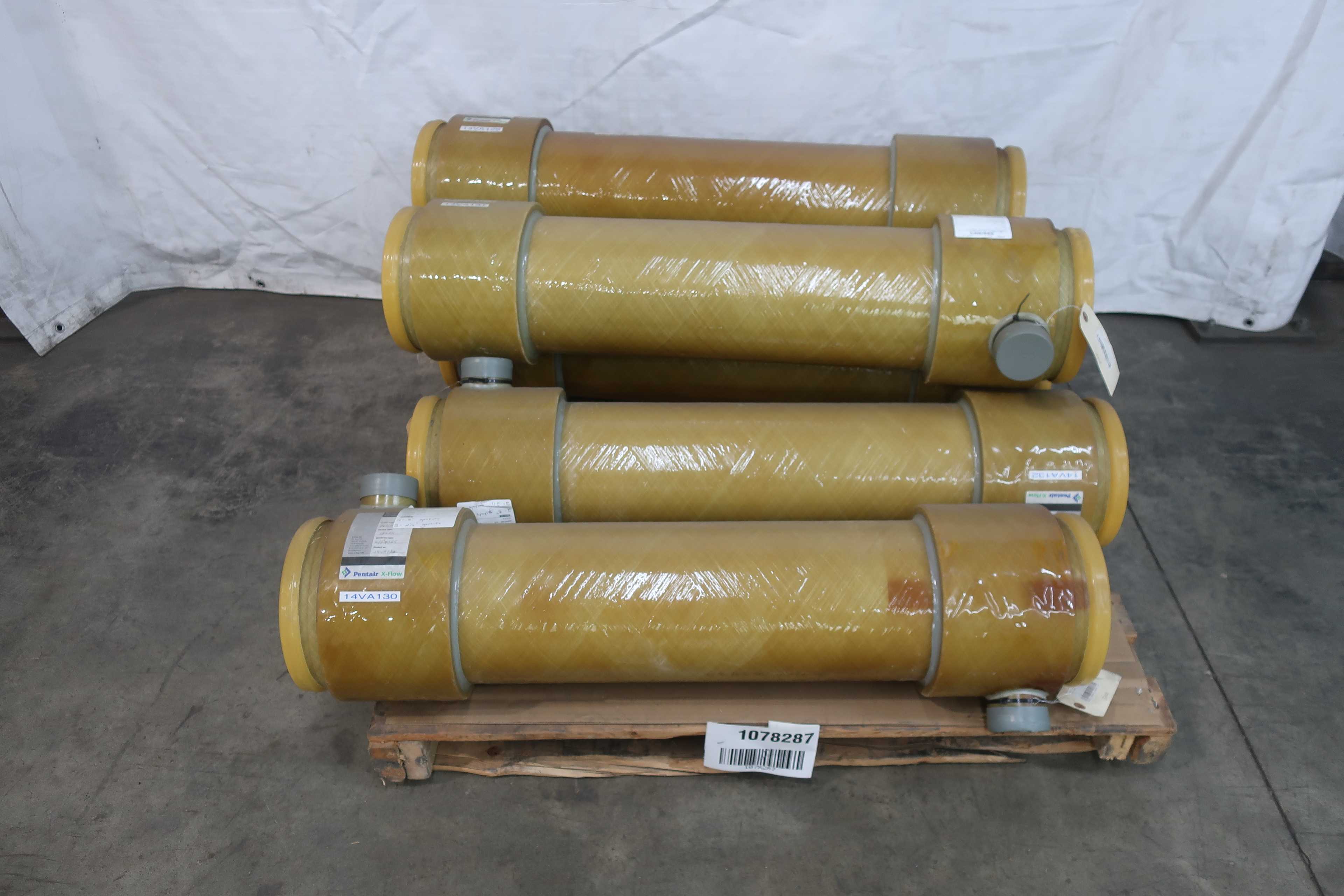 LOT OF 6 PENTAIR 18GRH PNEUMATIC FILTERS - AIR FILTER ELEMENTS