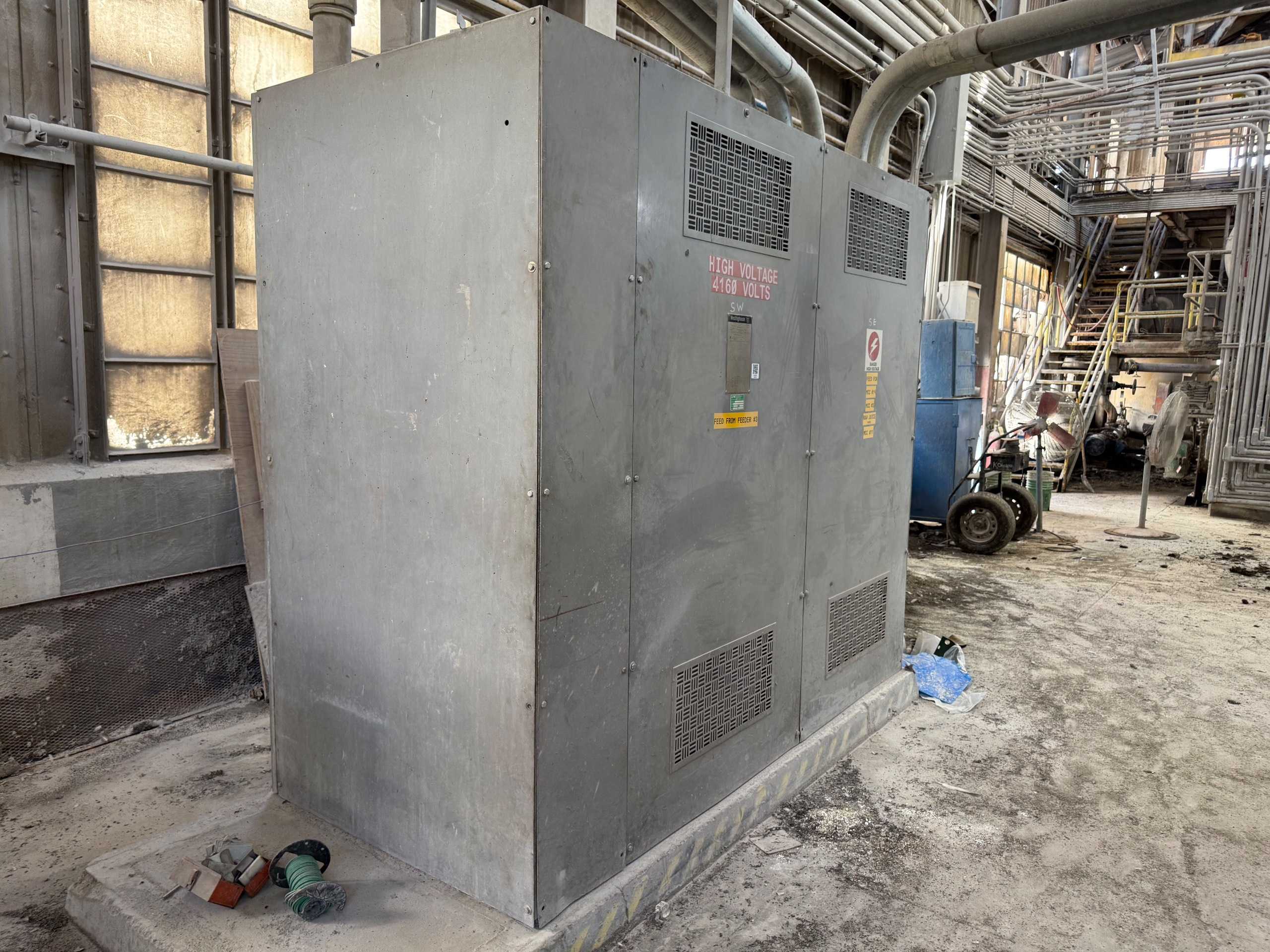 WESTINGHOUSE 1000 KVA 4160-480 V DRY TRANSFORMER - DRY TRANSFORMERS