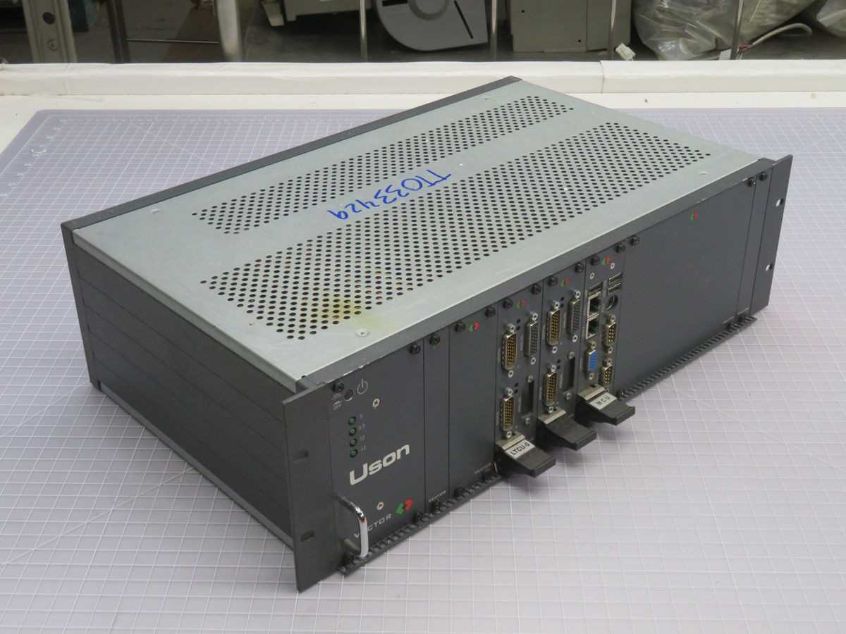INOVA ICP-SYSC-USON-CM-FHLU-3, USON VECTOR CONTROL UNIT, 10 CHANNELS, 100-240 VAC POWER - CONTROL CABINETS