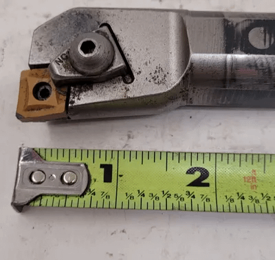 VALENITE DHP-NV206 INDEXABLE INSERT 1" SHANK BORING BAR - MACHINE TOOLING