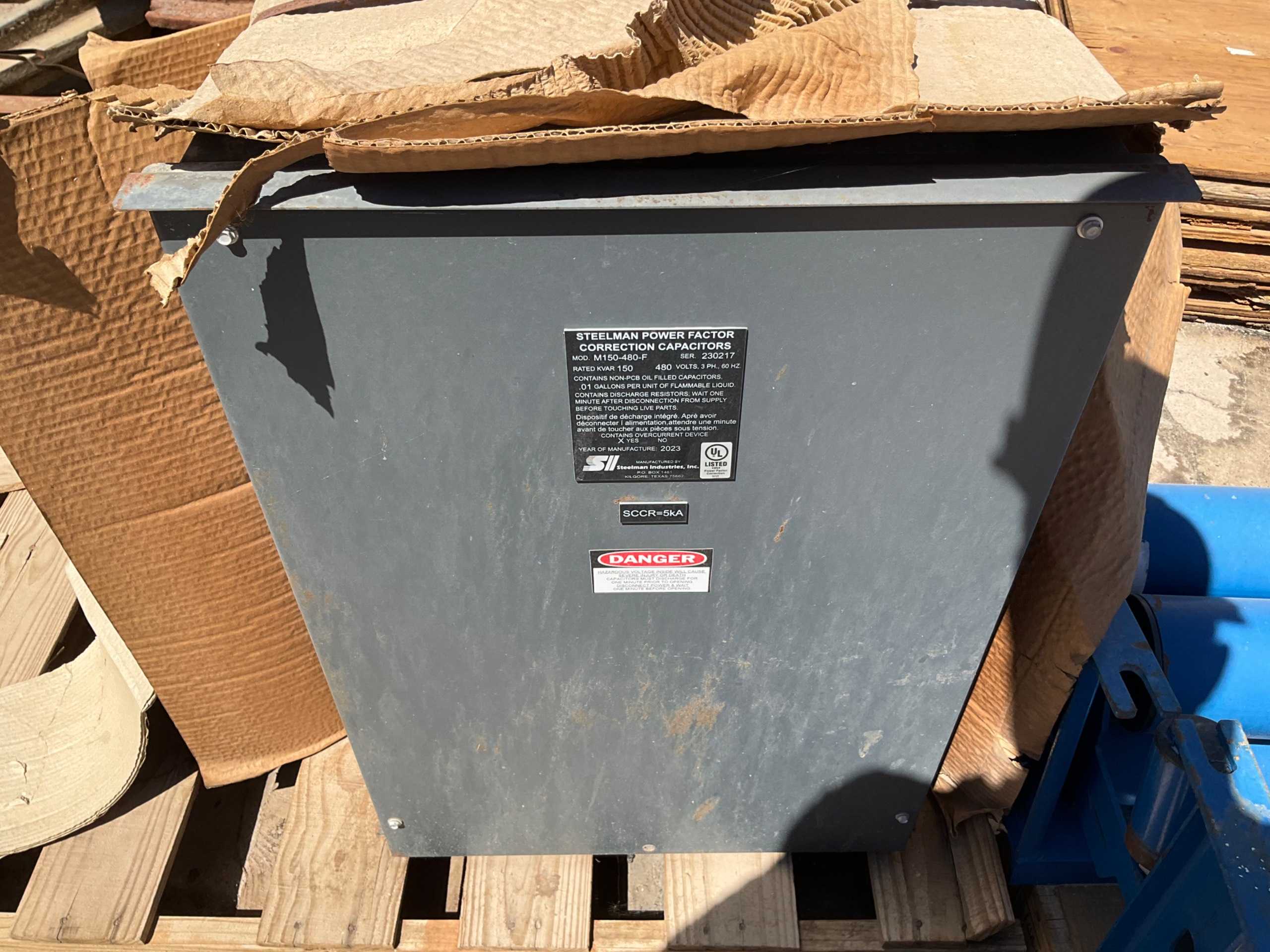 2023 STEELMAN M150-480-F POWER FACTOR CORRECTION CAPACITORS - CAPACITORS