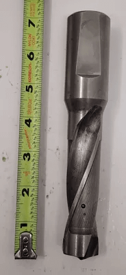 KENNAMETAL KSEM255R3WN32M INDEXABLE INSERT DRILL, OAL 6.85IN, DRILL END DIA 1.00IN, 2 FLUTES - MACHINE TOOLING