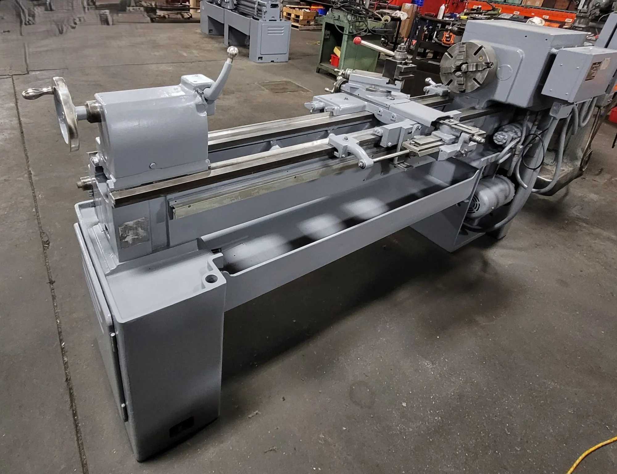 LEBLOND 15 REGAL ENGINE LATHE, 15" SWING, 3-7.5 HP MOTOR, 440V 3 PHASE POWER - MANUAL LATHES