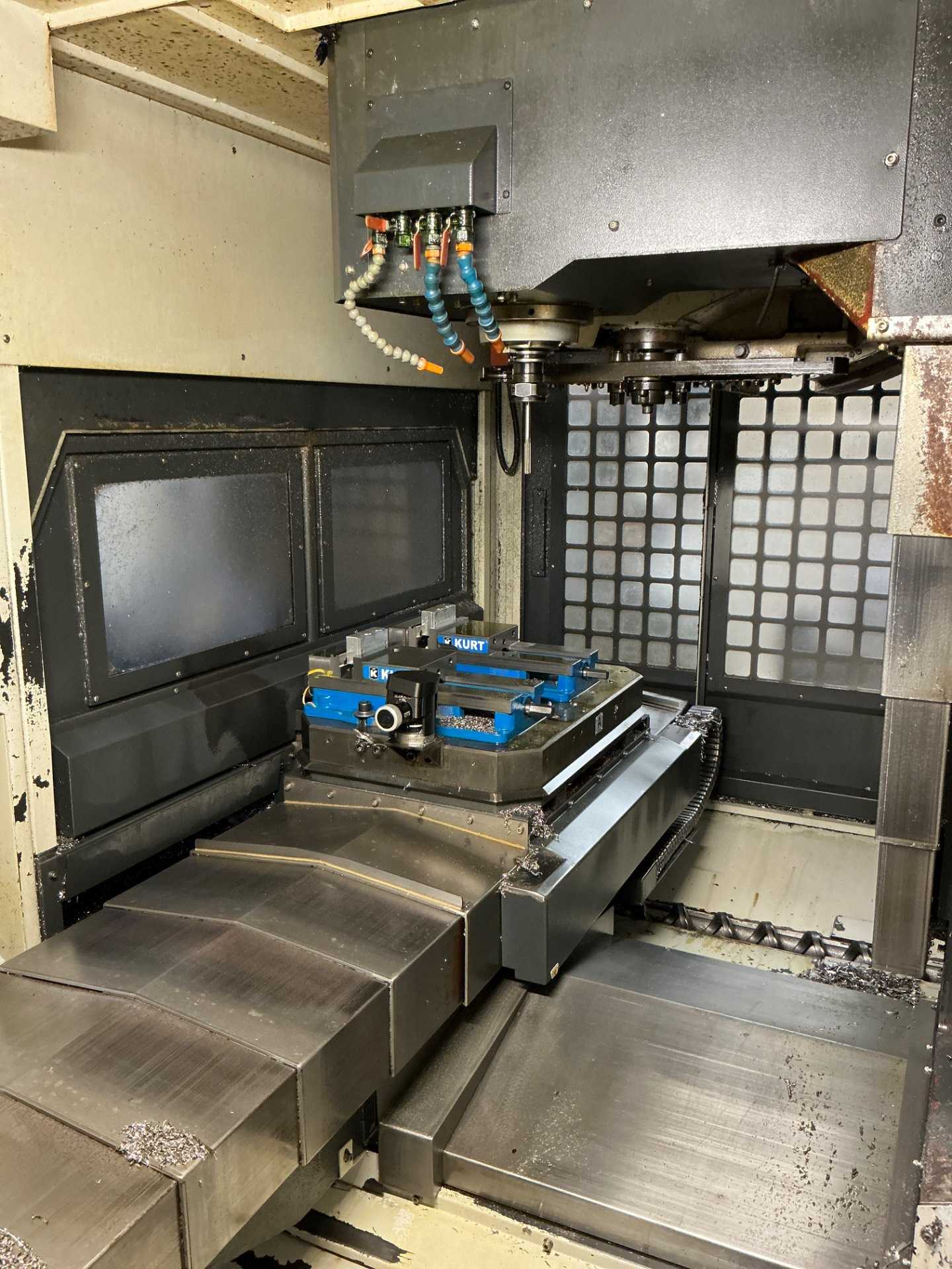 2012 FEELER VMP-800 APC VERTICAL MACHINING CENTER, FANUC 0I-MD, 10K RPM, 15HP, 30 ATC - VERTICAL MACHINING CENTERS