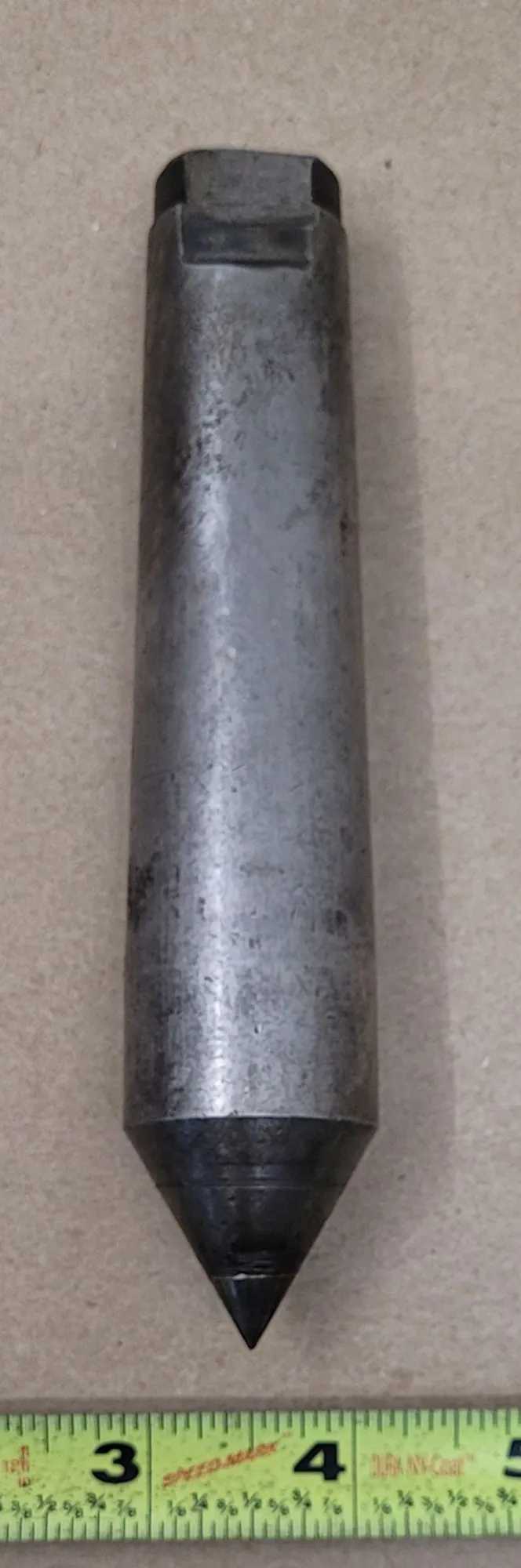 DEAD CENTER, 4MT MORSE TAPER, 6" OAL - MACHINE TOOLING