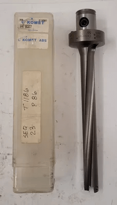 KOMET KUB CENTRON INDEXABLE INSERT DRILL, V47 60201, 0.75" CUTTING DIAMETER MIN, RIGHT HAND - MACHINE TOOLING