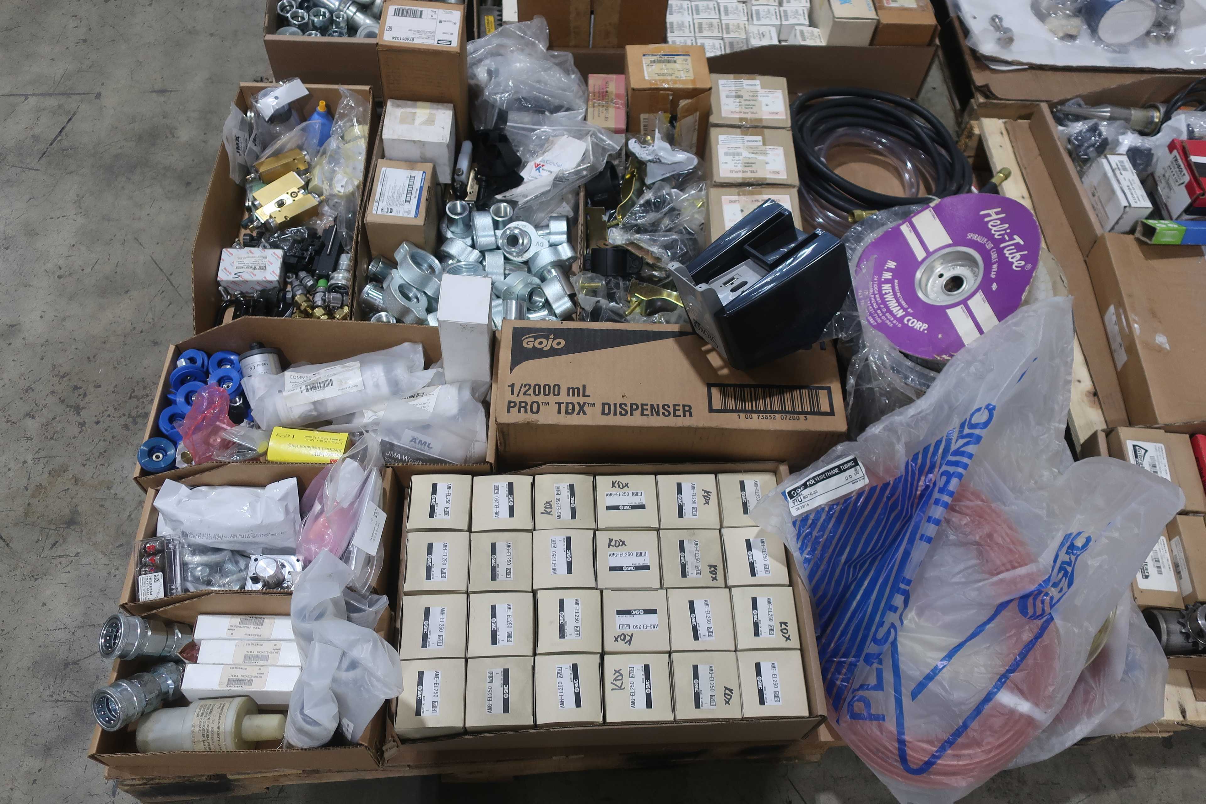4 PALLETS OF MIXED MRO - INDUSTRIAL PARTS