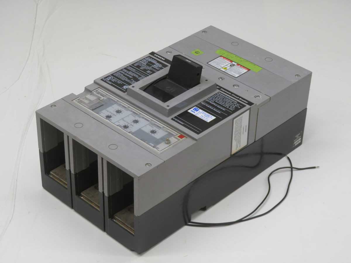 SIEMENS SHMD69800ANTH S07MN6 MCCB, 3-POLE, 800A, 600V, 50 KAIC @ 600V IC - CIRCUIT BREAKERS