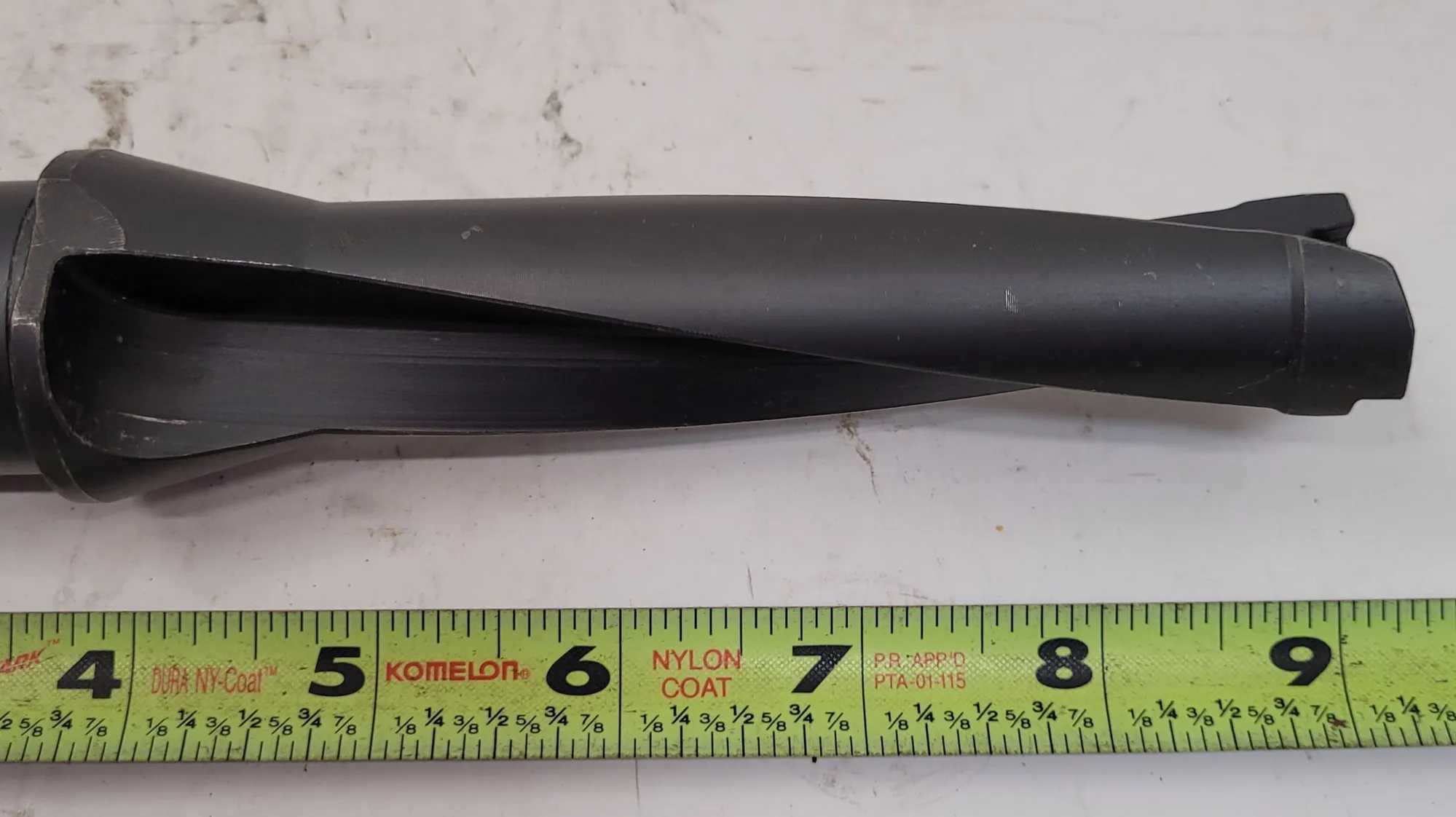 INGERSOLL CARBIDE INSERT DRILL A10904321RS1, 1-1/16" CUT DIA, 1-1/4" SHANK, COOLANT THRU - MACHINE TOOLING