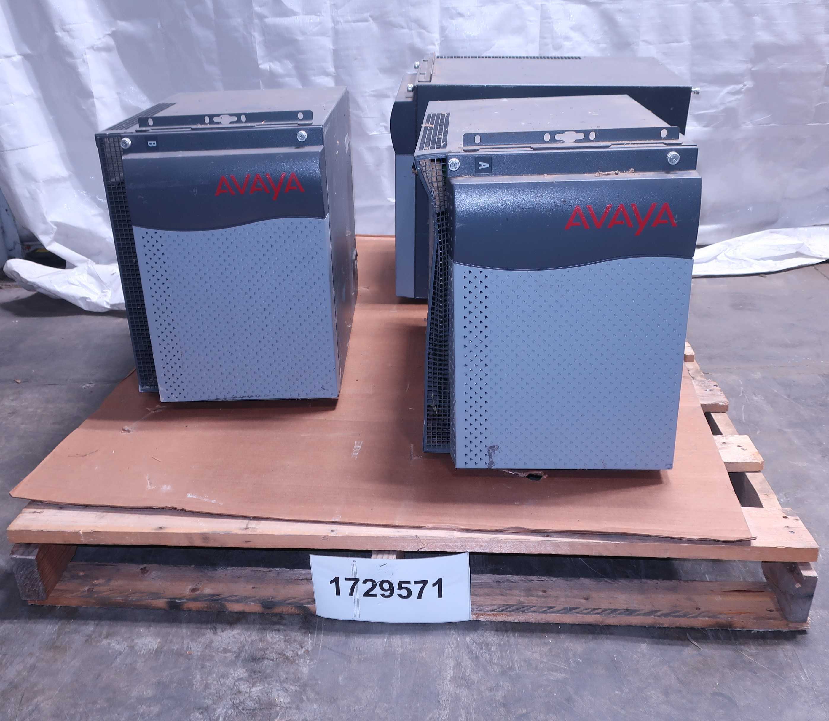 SKU 1729571 - LOT OF 3 AVAYA G650 700394950 MEDIA GATEWAY RACK - TELECOMMUNICATION