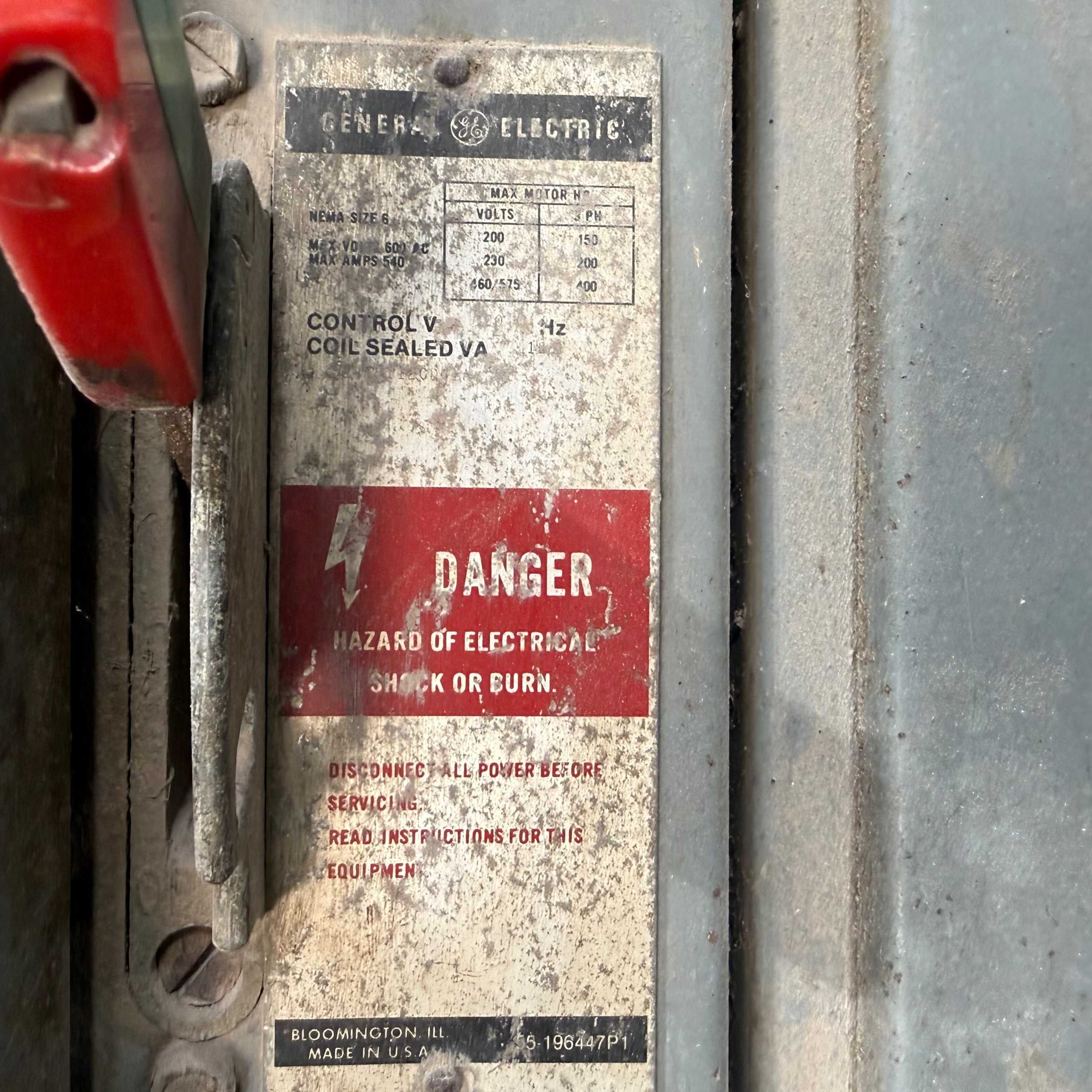 BULK QTY OF ELECTRICAL SWITCHGEAR - SWITCHGEAR
