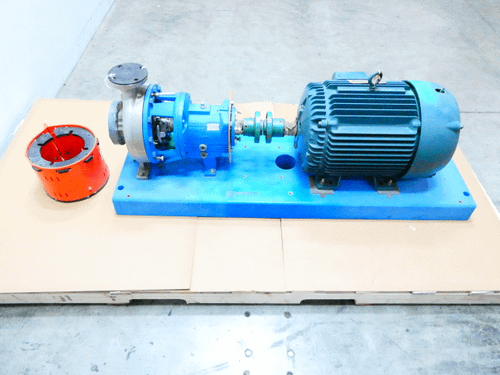 SKU 1021159 - GOULDS 3196MTI 2X3-10 STAINLESS CENTRIFUGAL PUMP 270GPM 237FT 50HP 230/460V-AC - CENTRIFUGAL PUMP