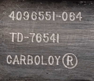 CARBOLOY END MILL TOOL HOLDER - CAT 40 TAPER - MACHINE TOOLING
