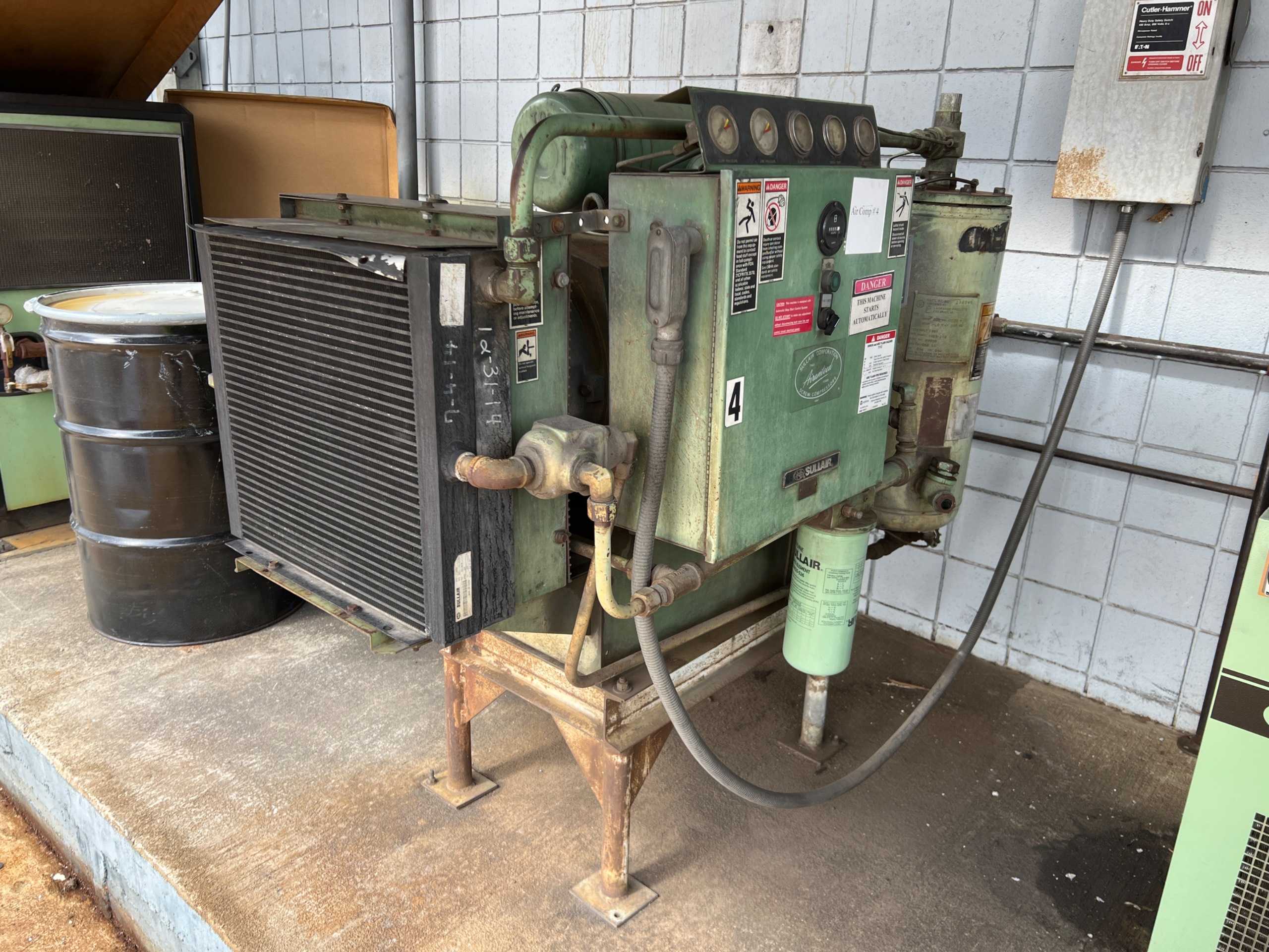 SULLAIR 10-40 AC/AC STATIONARY AIR COMPRESSOR - STATIONARY AIR COMPRESSOR