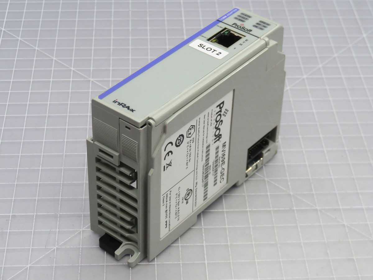 PROSOFT MVI69E-GEC MODULE, 1 SLOT, ASCII ETH, TCP/IP, UDP, COMPACTLOGIX/MLOGIX 1500 COMPATIBLE - PLC MODULES