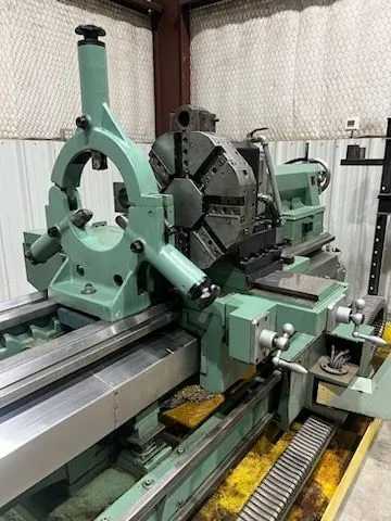2001 KINGSTON CHK-3000 CNC LATHE, 30IN SWING, 120IN BETWEEN CENTERS, 12.25IN BORE, 40 HP POWER - CNC LATHES