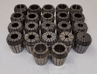 SHARS ER40 COLLETS - SET OF 22, 3/16IN TO 31/32IN RANGE - MACHINE TOOLING