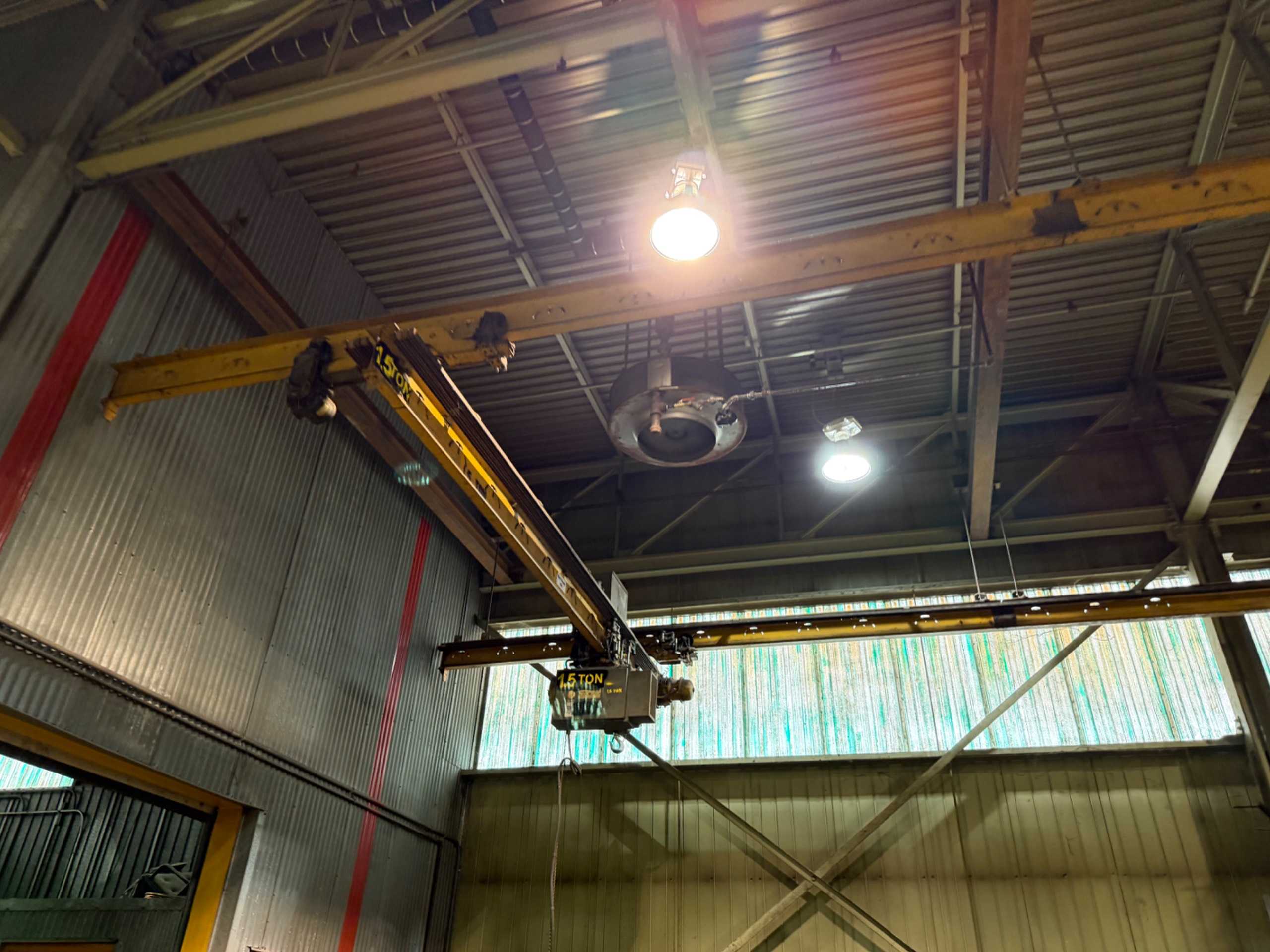 Cleveland Tramrail 1.5 Ton Bridge Crane - Rails Not Included - BRIDGE CRANE
