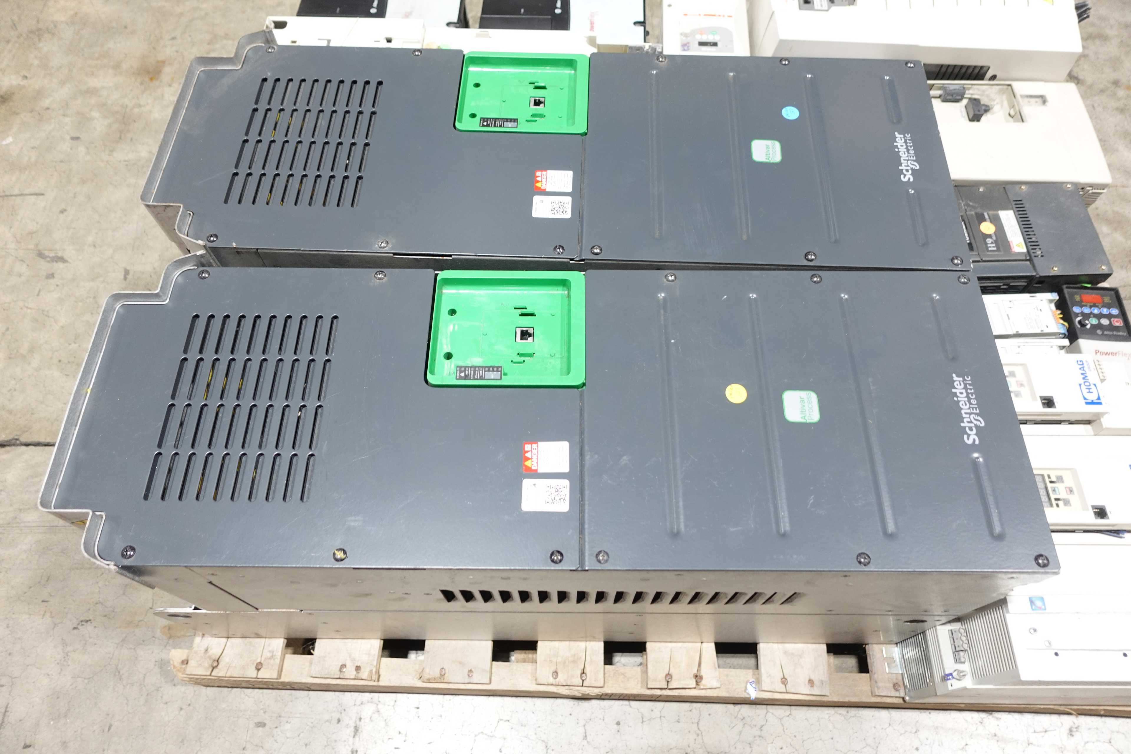 PALLET OF ASSORTED MOTOR DRIVES - MOTOR DRIVES