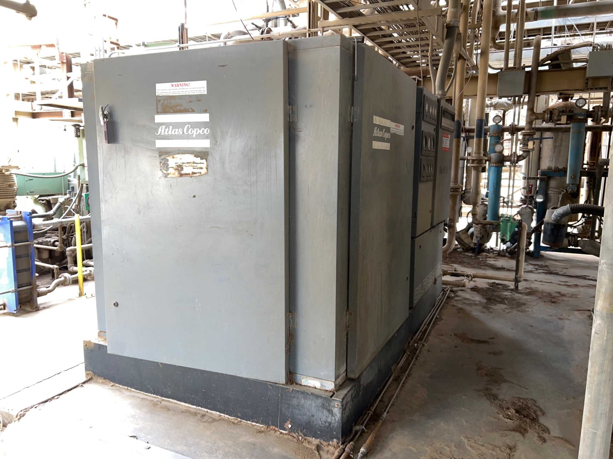 ATLAS COPCO ZR4-60 STATIONARY AIR COMPRESSOR - STATIONARY AIR COMPRESSOR