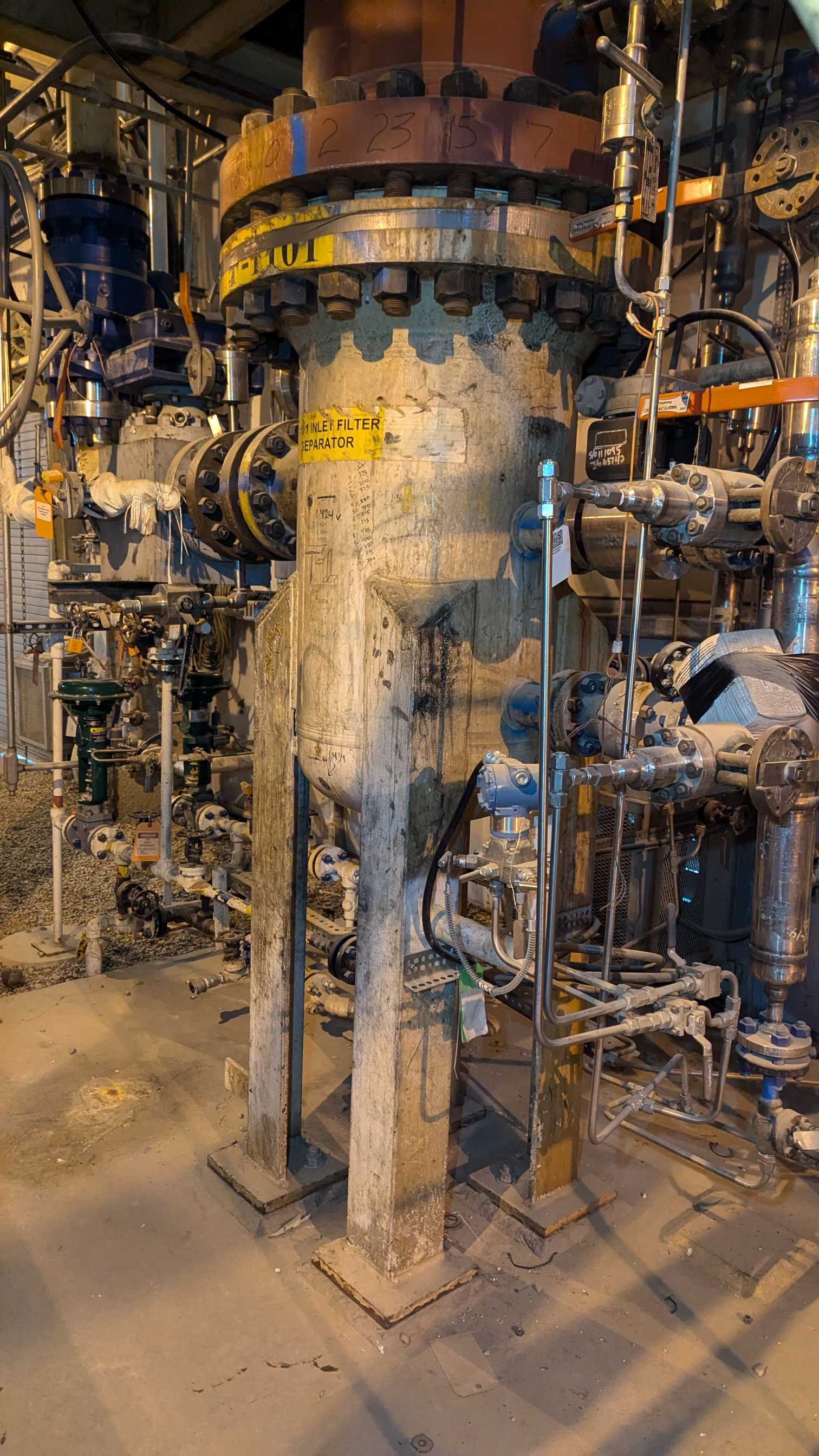 2010 HIGH COUNTRY FABRICATION INLET FILTER SEPARATOR - SEPARATORS