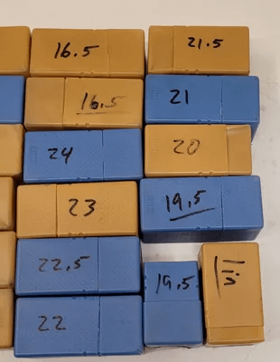 NIKKEN SK25 COLLETS – SET OF 31 – VARIOUS METRIC AND 1-INCH SIZES - MACHINE TOOLING