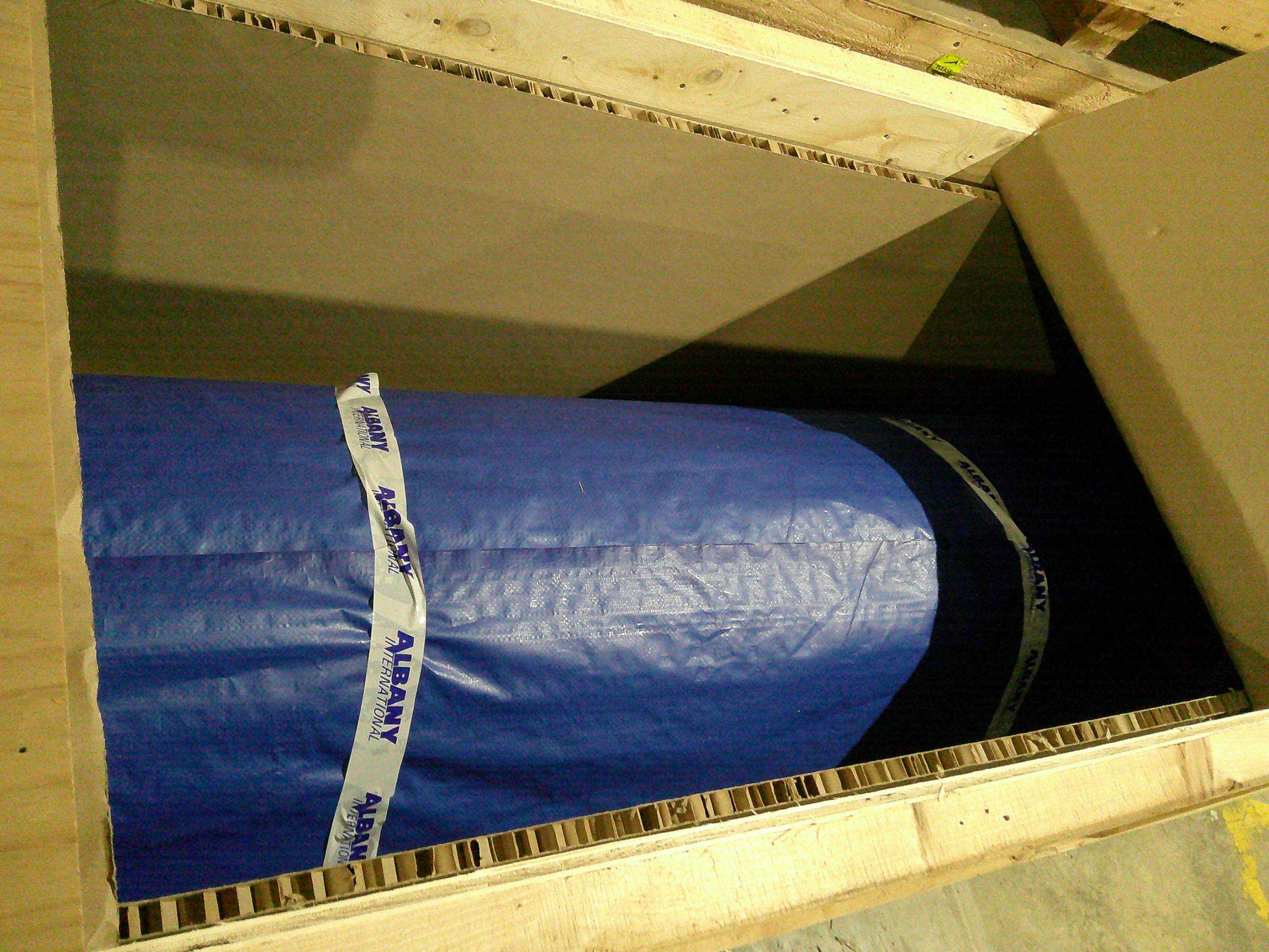 QTY 3: 2019 ALBANY INTERNATIONAL NX1-T BELTS FOR AN NTT TISSUE MACHINE - CONVEYOR PARTS
