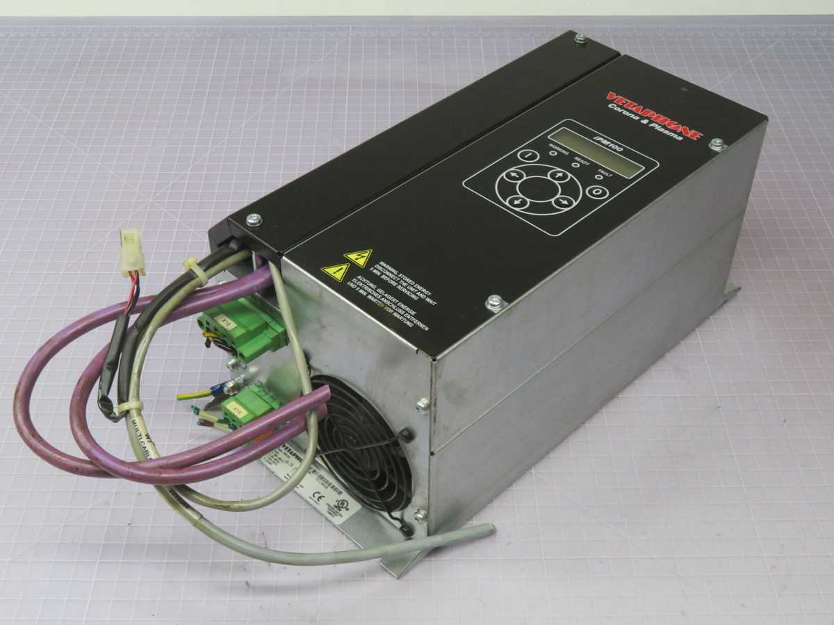 VETAPHONE IPM 100 CORONA/PLASMA DRIVE, 2 KW OUT, 200-240V IN, 10.5-9.6A IN, 2.3 KVA APPARENT - POWER SUPPLIES
