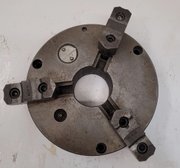 Cushman 6E - 3 Jaw Lathe Chuck, Model 1010408000D/6-E, 8.25in Overall Diameter - MACHINING ACCESSORIES & TOOLING