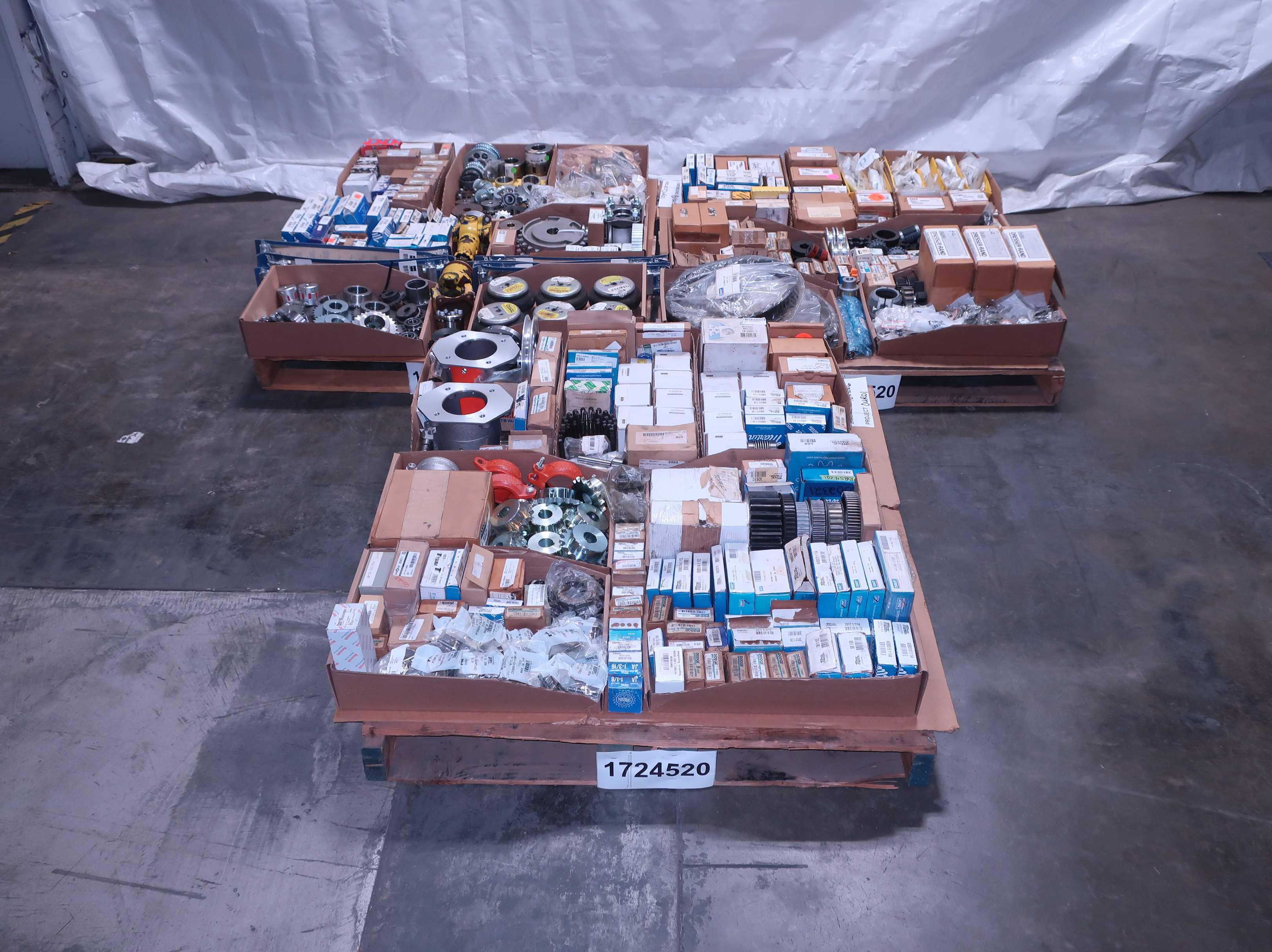 SKU 1724520 - 3 PALLETS OF ASSORTED POWER TRANS - POWER TRANSMISSION