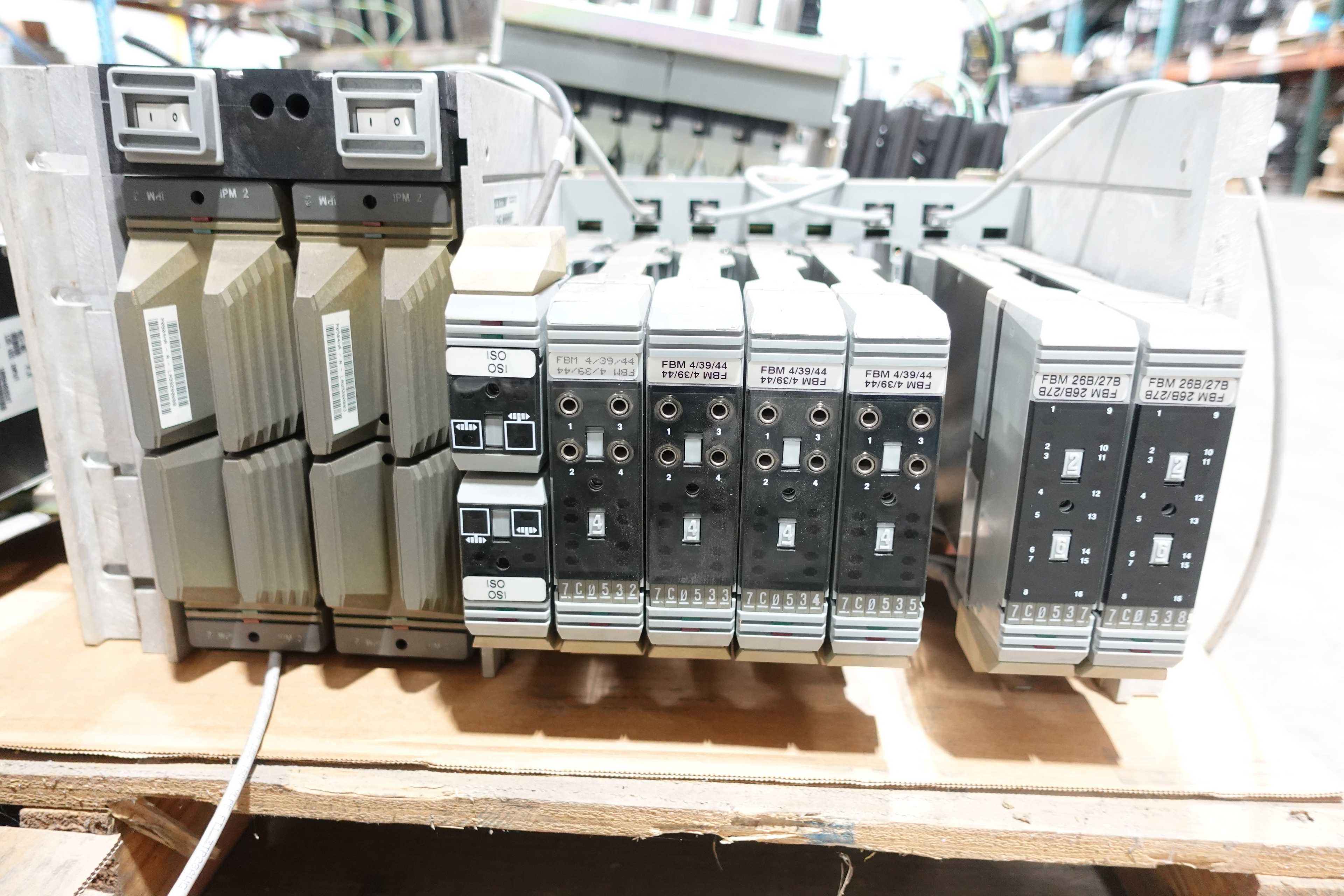 3 PALLETS OF FOXBORO I/A SERIES MODULES AND CHASSIS - PLC MODULES