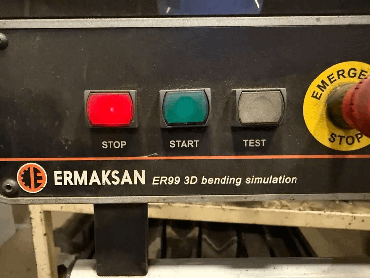 2017 ERMAKSAN SPEED-BEND PRO 12.3X352 CNC PRESS BRAKE, 352 TON, 12.3FT, 8IN STROKE, 50 HP - PRESS BRAKES